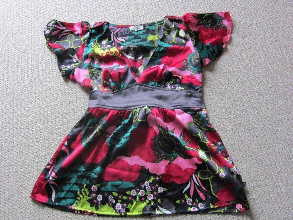 bruin roze tuniek van dept, maat xs, Bruin, Ophalen of Verzenden, Zo goed als nieuw, Maat 34 (XS) of kleiner