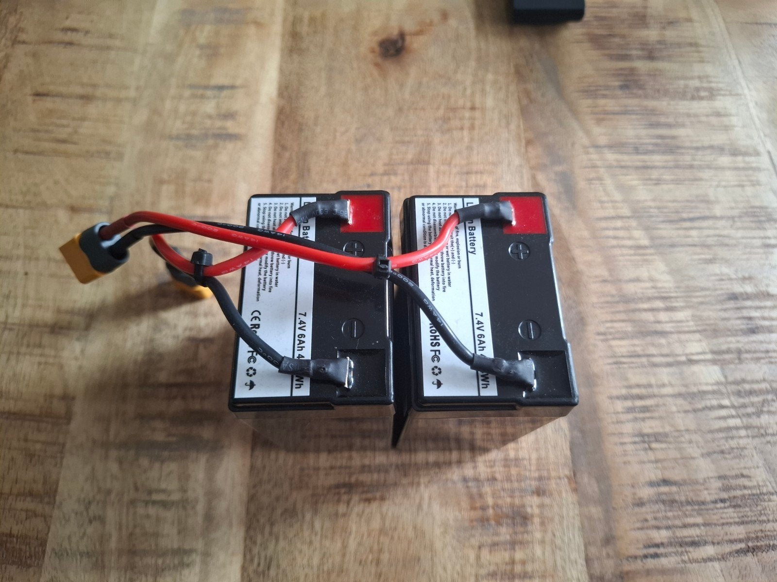 2x Reserve lithium-ion accu set Nanotec Pro voerboot, Ophalen of Verzenden, Zo goed als nieuw, Overige typen