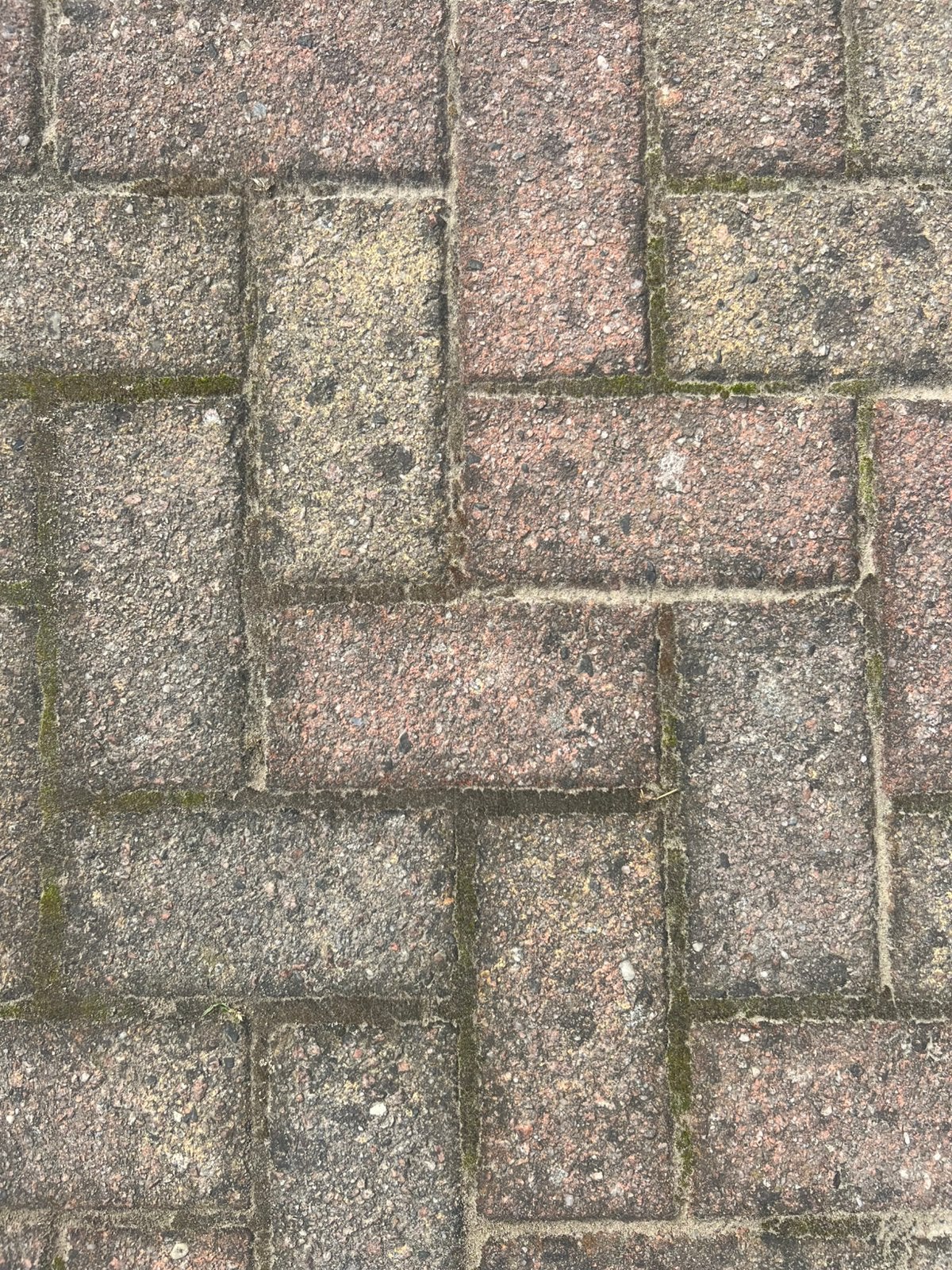 Betonklinkers Indian Summer +\- 60 m2, Tuin en Terras, Ophalen, Gebruikt, Klinkers, 10 m² of meer