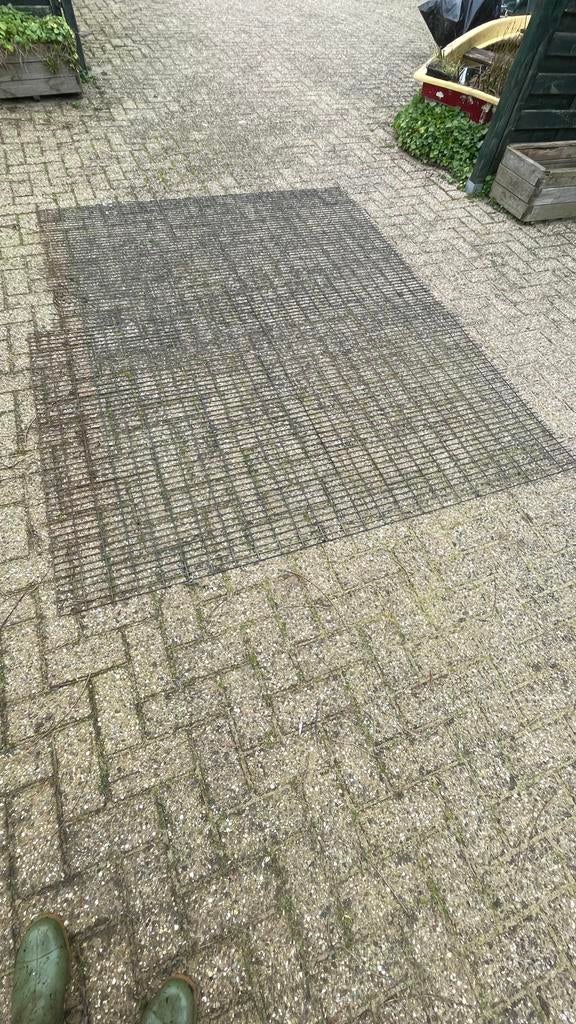 Gaasrooster voor diverse toepassingen, Tuin en Terras, Gaas en Draad, Ophalen, Gebruikt, Minder dan 10 meter, Gaas