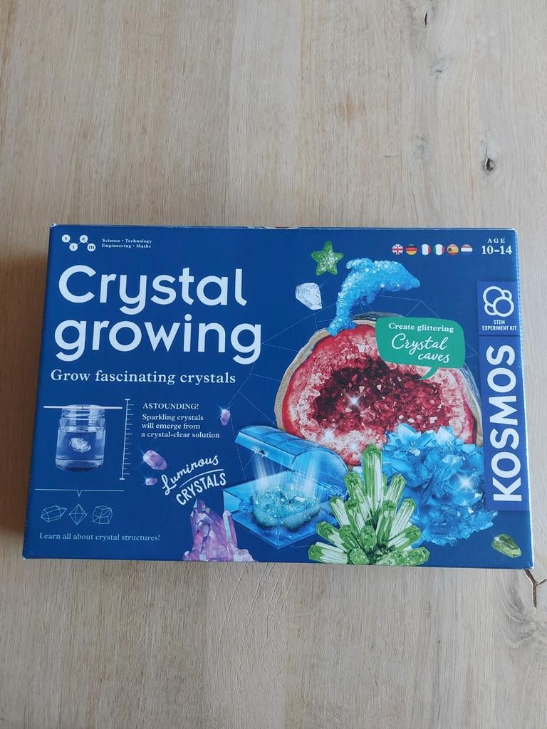 Kosmos Crystal Growing Kit - Maak je eigen kristallen, Ophalen of Verzenden, Gebruikt, Knutselen