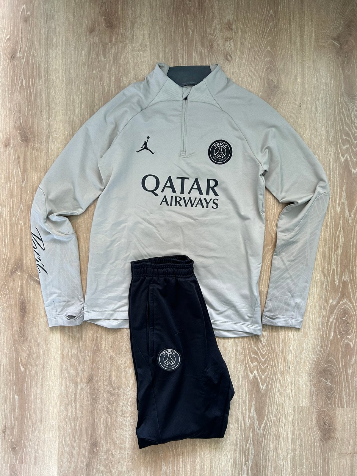 PSG trainingspak Jordan 23/24  Maat 147-158, Gebruikt, Jongen of Meisje, Jordan, Sport- of Zwemkleding