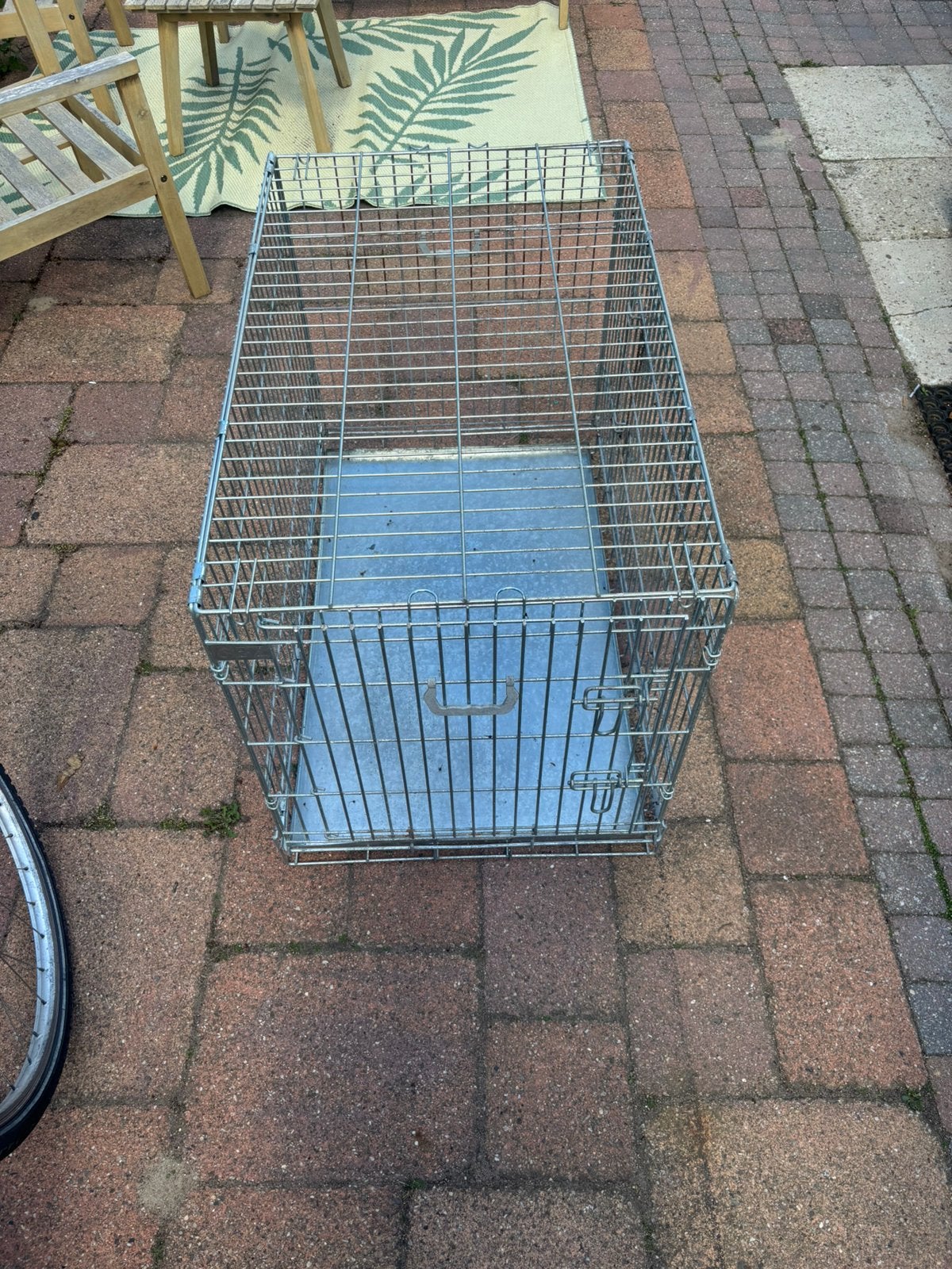 Honden bench, Dieren en Toebehoren, Hondenbenches, Ophalen, Gebruikt