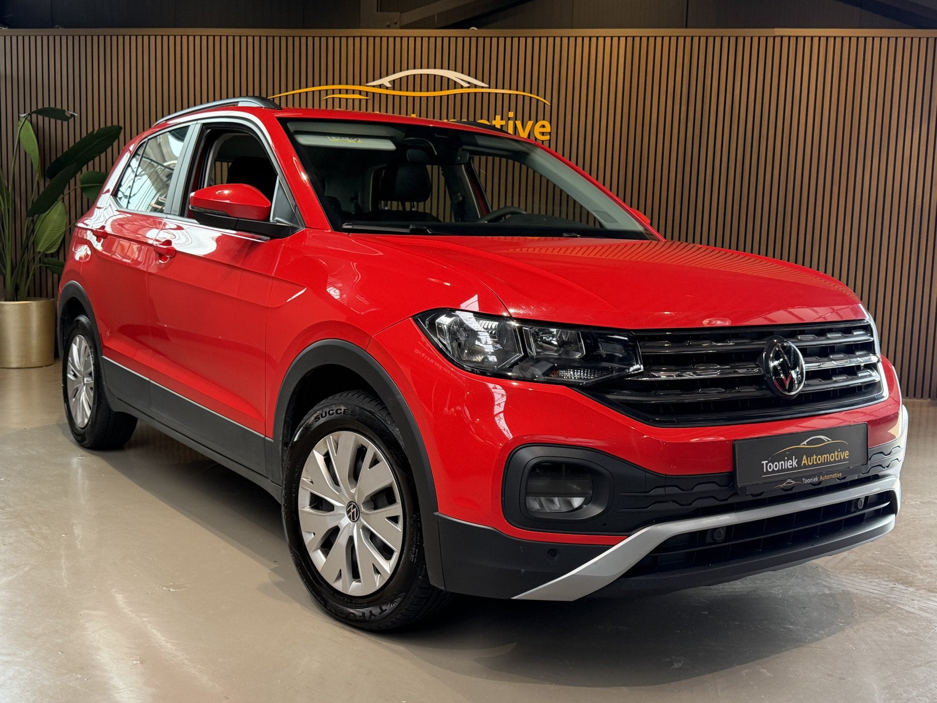 Volkswagen T-Cross 1.0 TSI Life Business (bj 2021), Auto's, Voorwielaandrijving, Gebruikt, Met garantie (alle), Origineel Nederlands