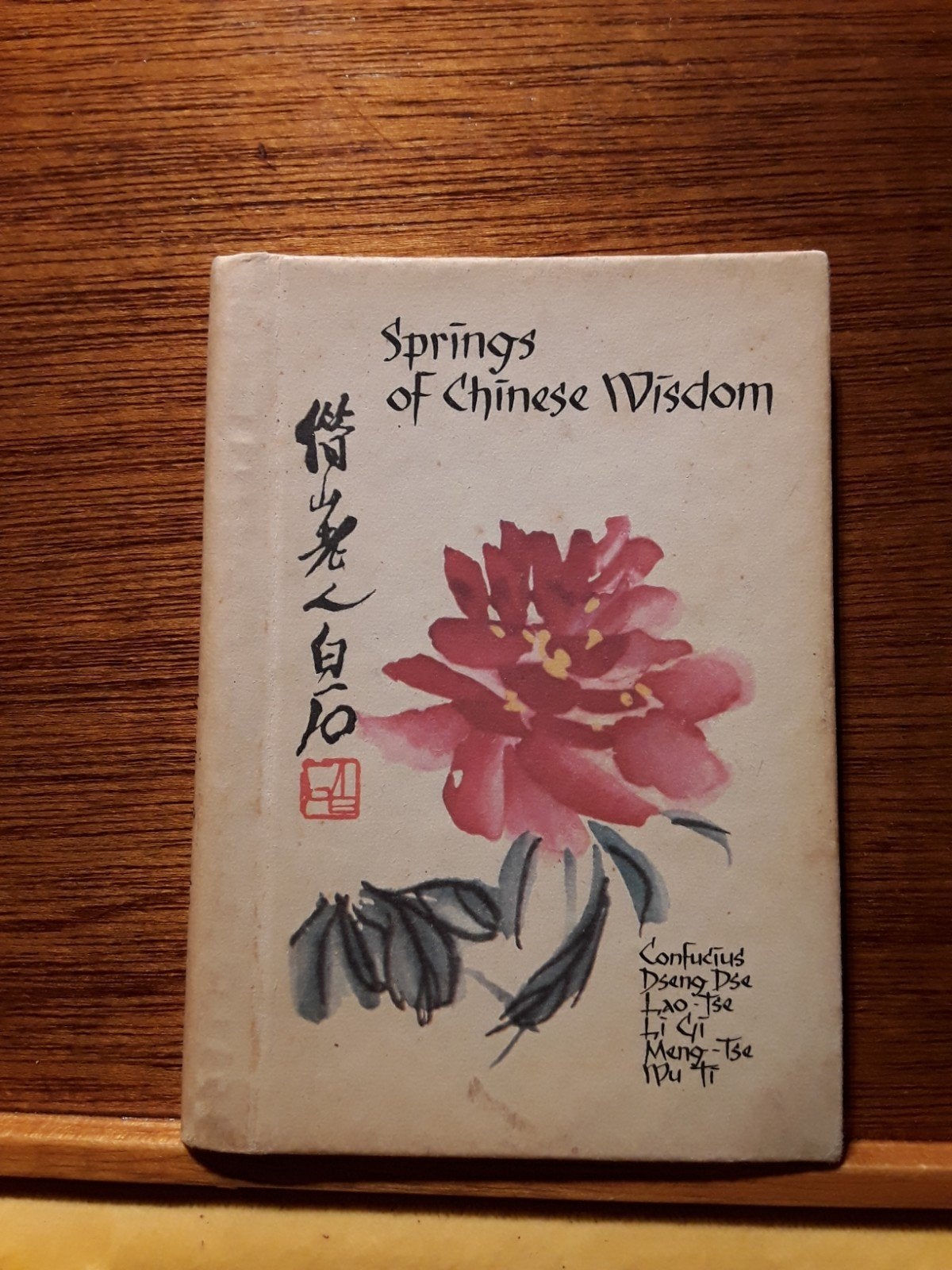 Springs of Chinese Wisdom - Herder and Herder New York, Ophalen of Verzenden, Gelezen, Confucius, Lao-Tse, Meng-Tse e.a., Amerika