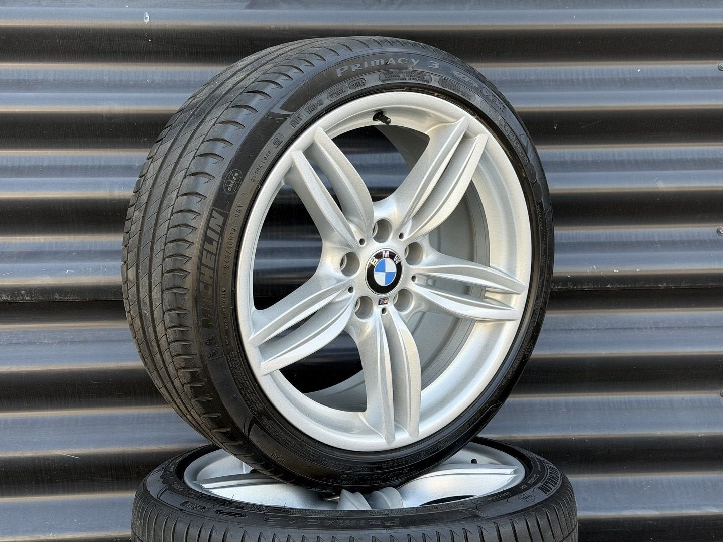 nieuw 19” Orig Bmw Styling 351M F10 F11 F12 velgen banden, Gebruikt, -, -, Banden en Velgen