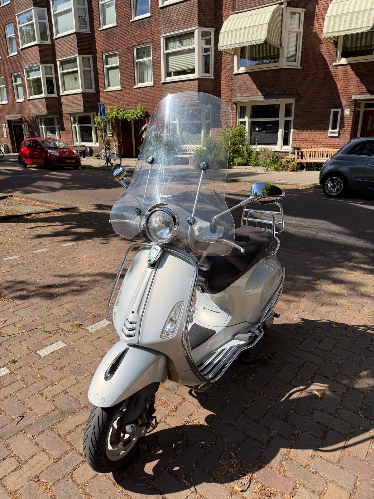 Vespa Primavera Touring - Zadel defect, Ophalen, Gebruikt, Overige modellen, Maximaal 45 km/u