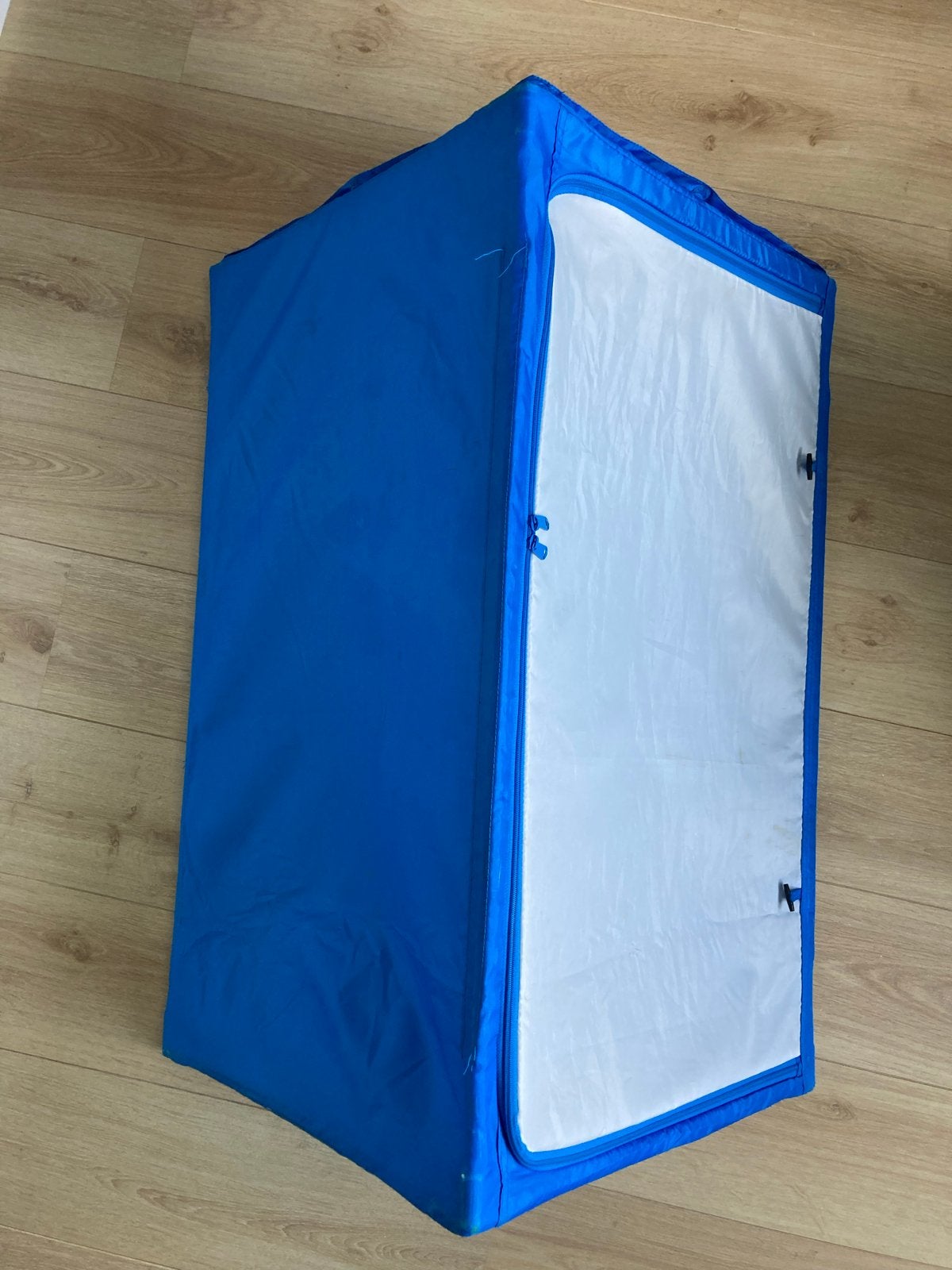 IKEA SPORTSLIG voetbalgoal/opberger, Blauw, Ophalen, Gebruikt, IKEA
