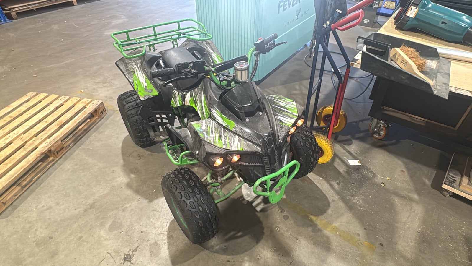 Quad viertakt 125/150cc, 1 cilinder, 11 kW of minder