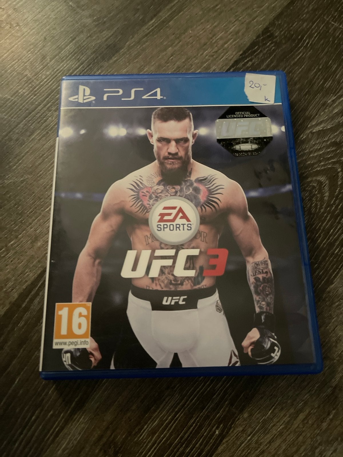 EA Sports UFC 3 PS4 - Vechtgame met Conor McGregor, Gebruikt, Vechten, 1 speler, Ophalen of Verzenden