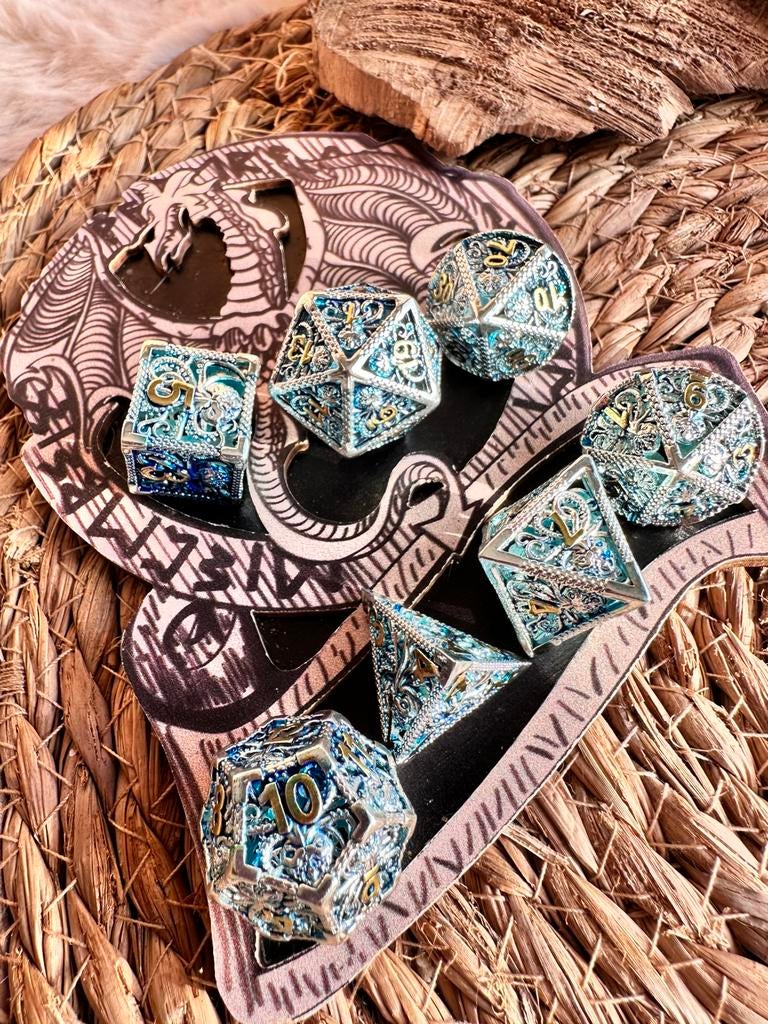 DND Dice / Heavy Duty / D&D Dice / dobbelsteen set, Ophalen of Verzenden, Zo goed als nieuw