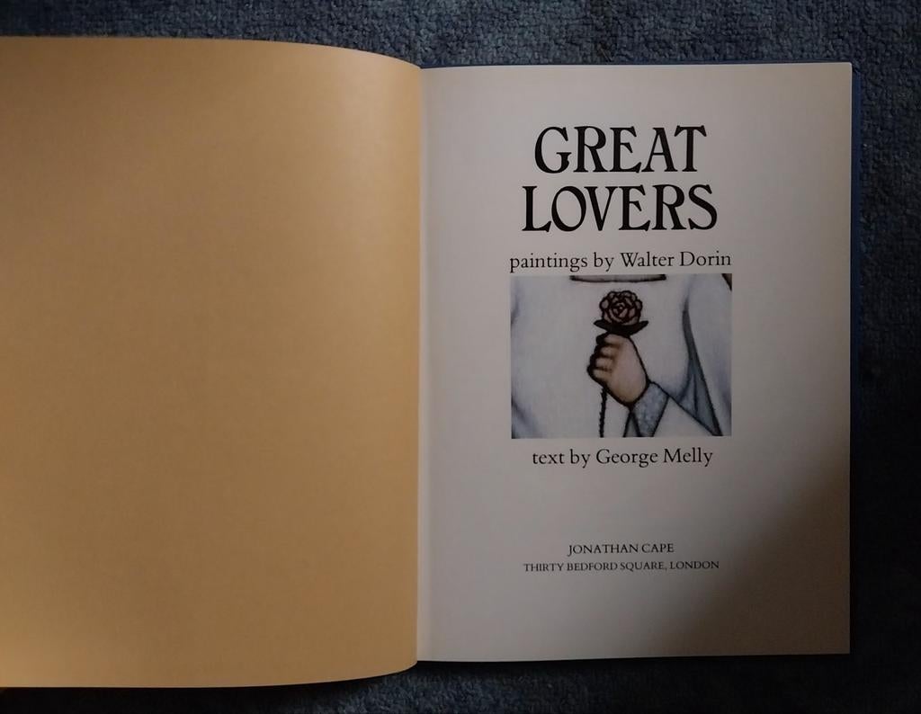 Great Lovers - Walter Dorin & George Melly (1981), Ophalen of Verzenden, Gelezen, Walter Dorin & George Melly, Europa overig
