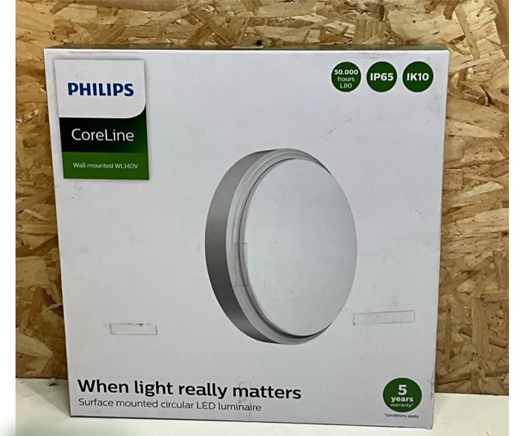 Philips CoreLine WL140V LED Plafondlamp/Wandlamp, Ophalen of Verzenden, Nieuw, Modern, Functioneel
