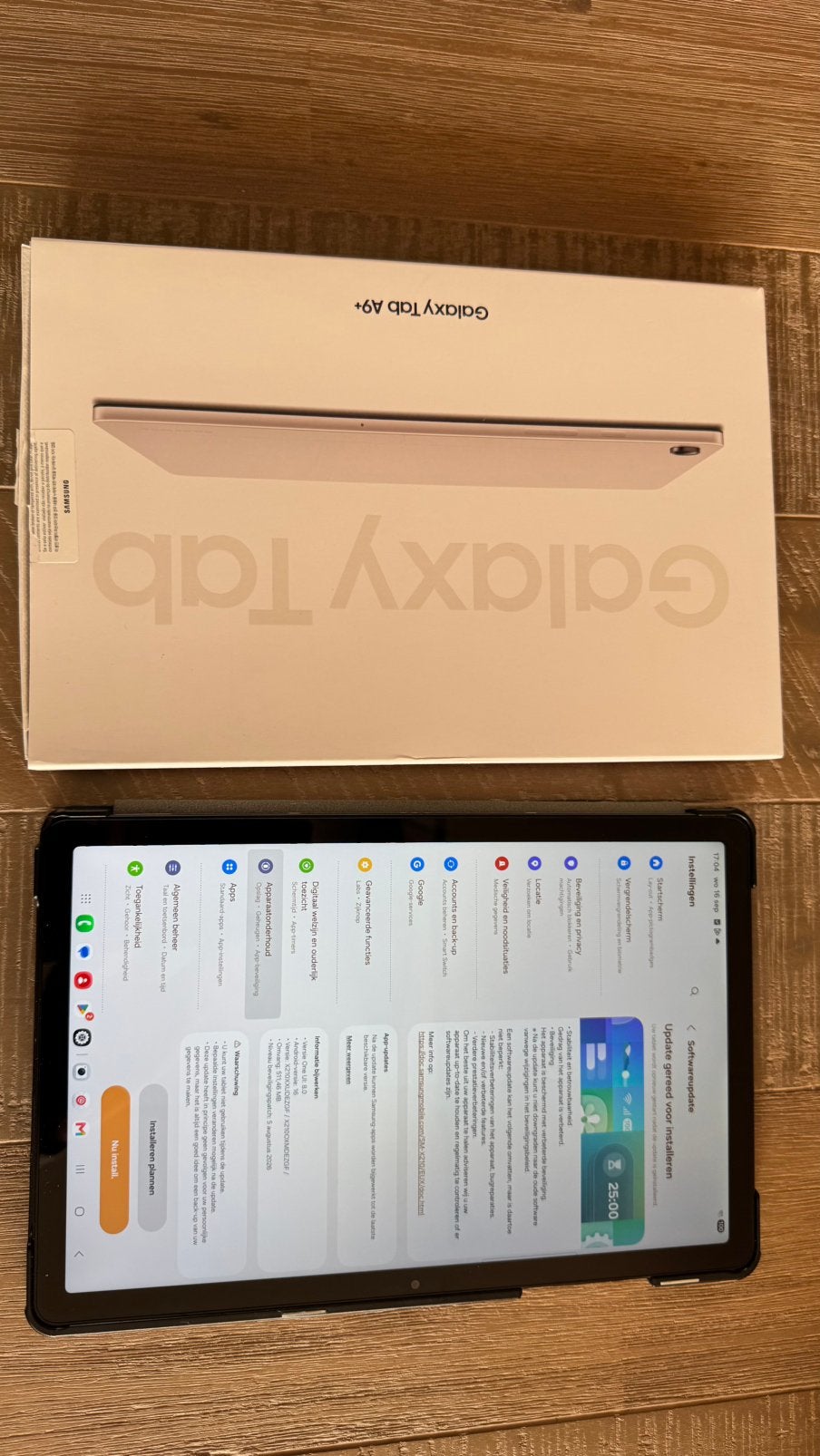 Samsung Galaxy A9 plus 128gb, Galaxy Tab A9 plus, 11 inch, Ophalen of Verzenden, Zo goed als nieuw