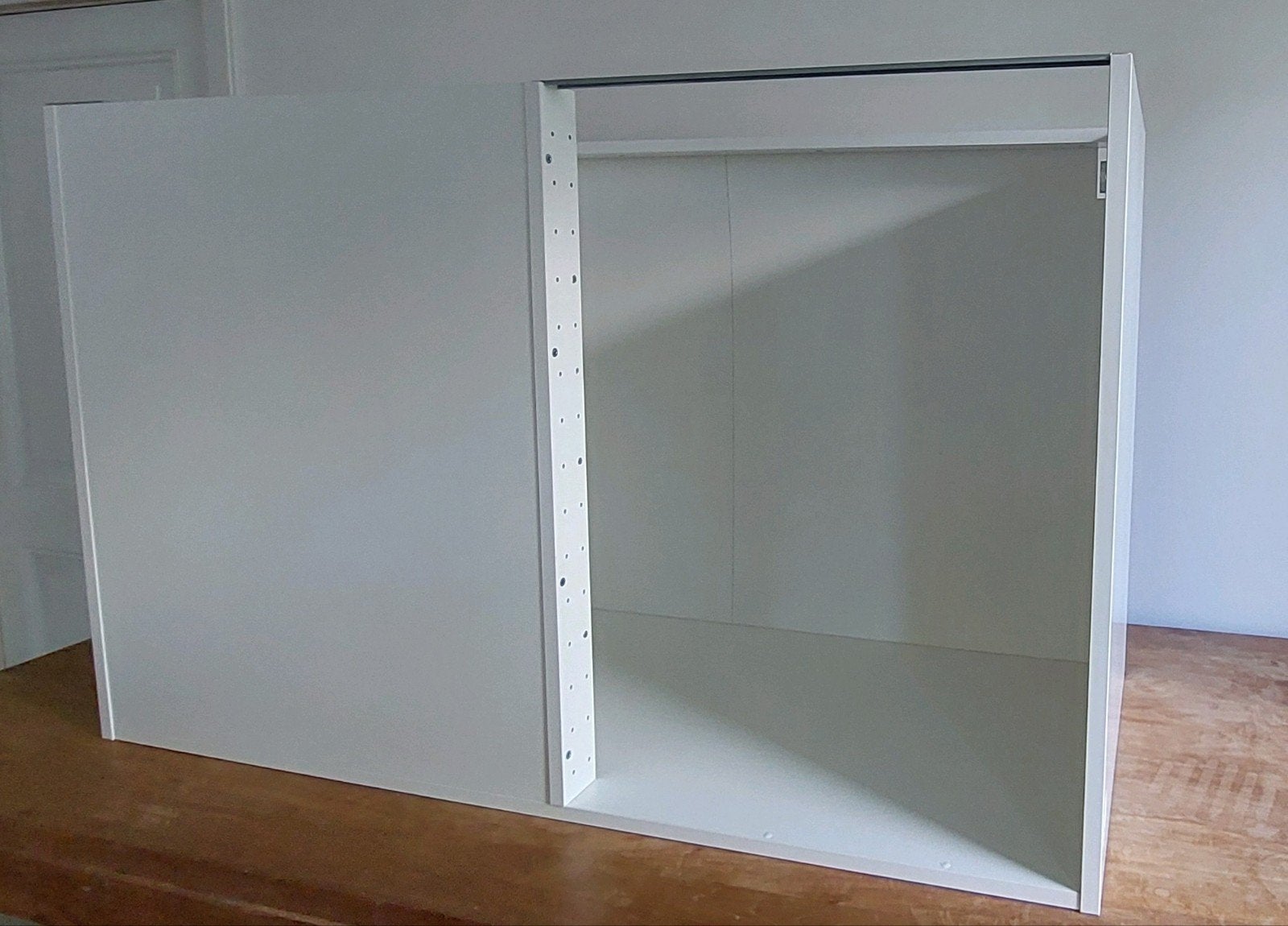 Ikea Metod Hoekonderkast, wit, 128x60x80 cm met legplank, Ophalen, Wit, Nieuw, 50 tot 100 cm