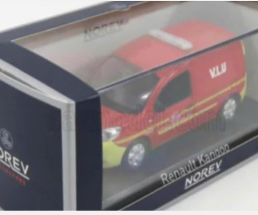 Renault Kangoo 2013 BRANDWEER V.L.U NOREV 1/43 Ref: 511326, Verzenden, Nieuw, Auto, Norev