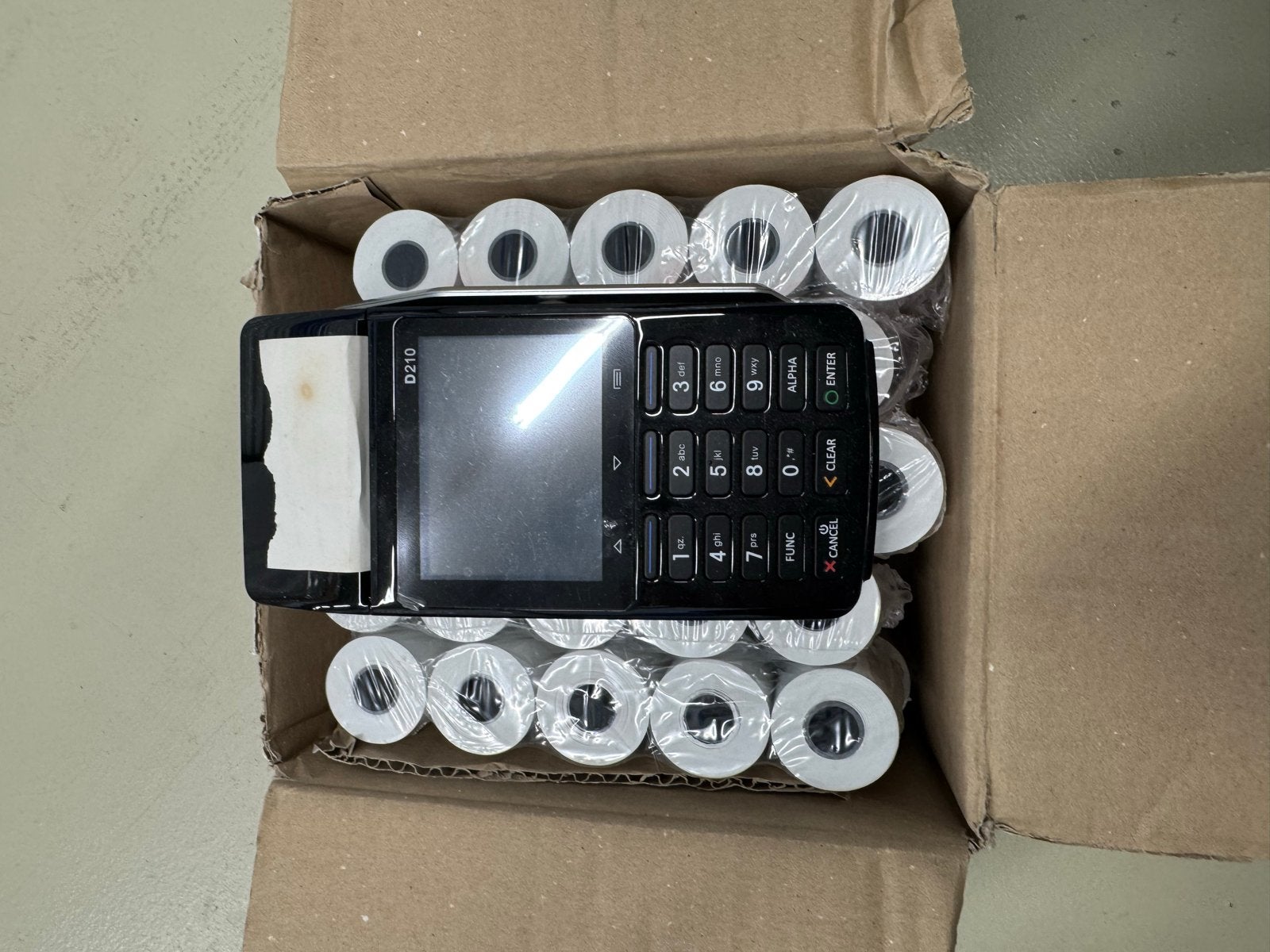 PAX D210 Mobiele Pinautomaat met Bonrollen, Ophalen of Verzenden
