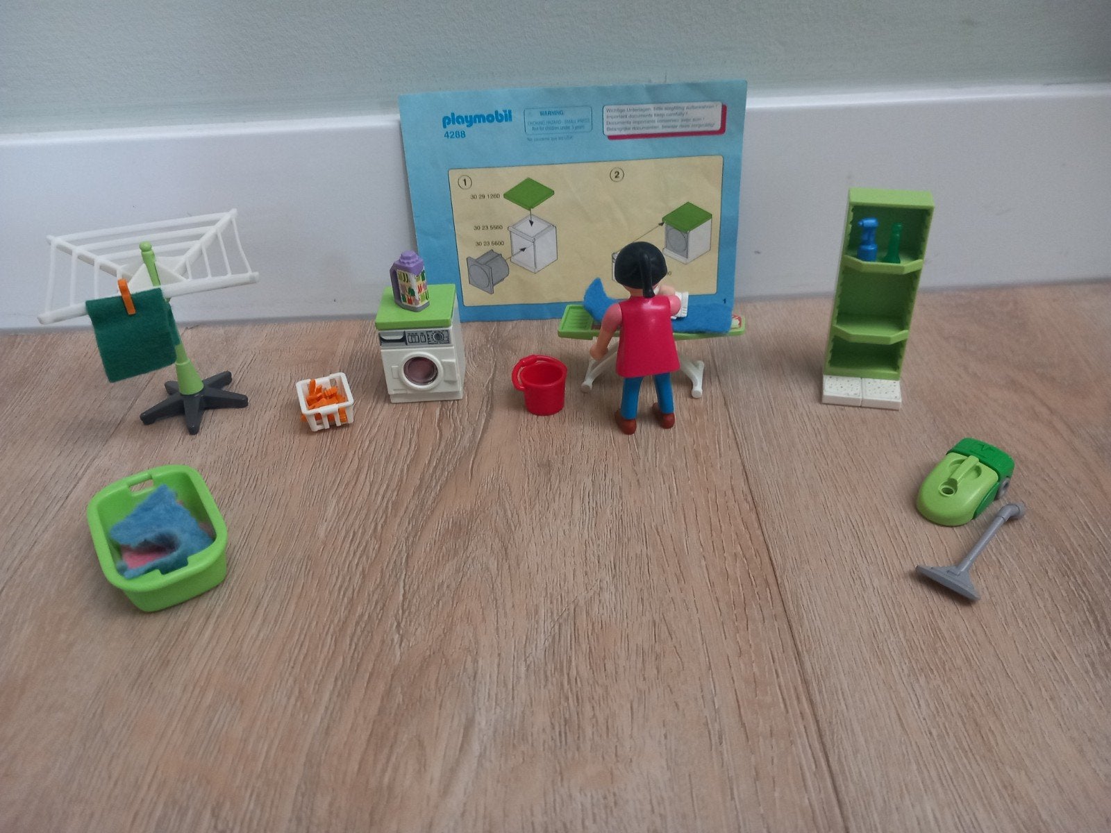 4288 Wasruimte Playmobil, Ophalen, Gebruikt, Complete set, Overige typen
