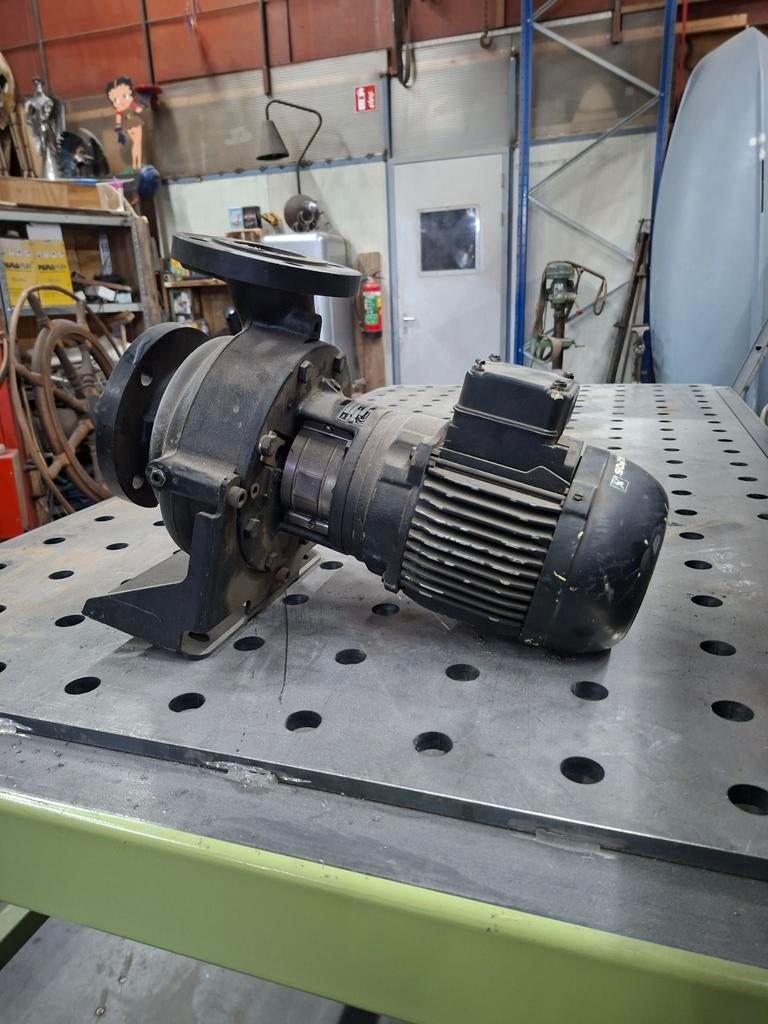 Grundfos CR8-180 verticale meertraps centrifugaal pomp, Ophalen, Elektromotor, Minder dan 1400 rpm