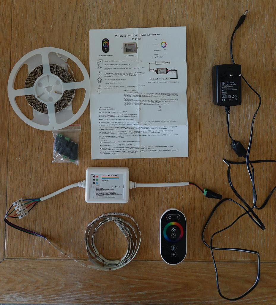 LED strip set (kleuren aanpassen werkt niet meer), Led-lamp, Gebruikt, Minder dan 30 watt, Overige fittingen