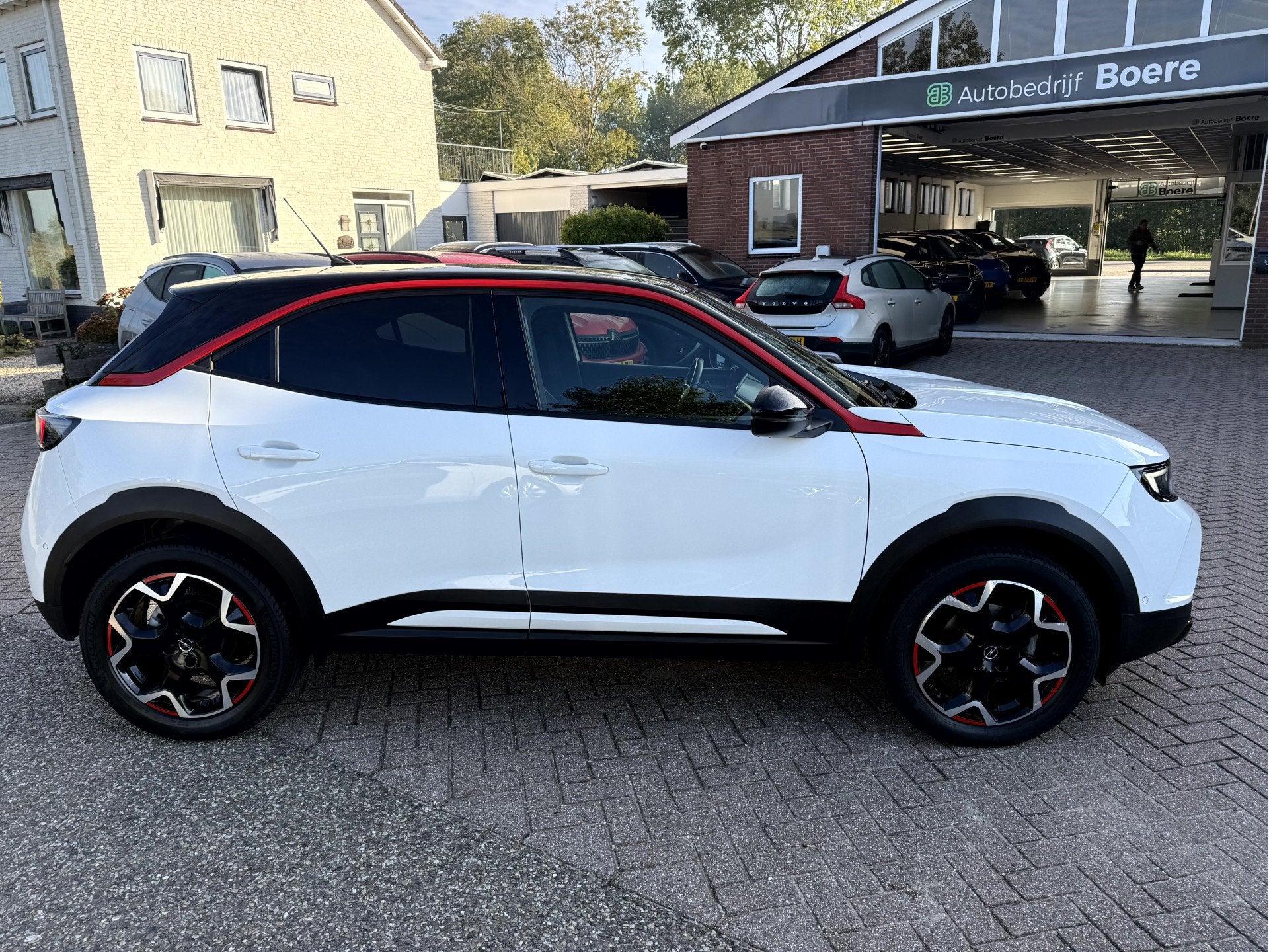 Opel Mokka 1.2 Turbo 130pk GS Line Camera, App Connect, 18'', Auto's, Gebruikt, 1199 cc, Wit, Origineel Nederlands