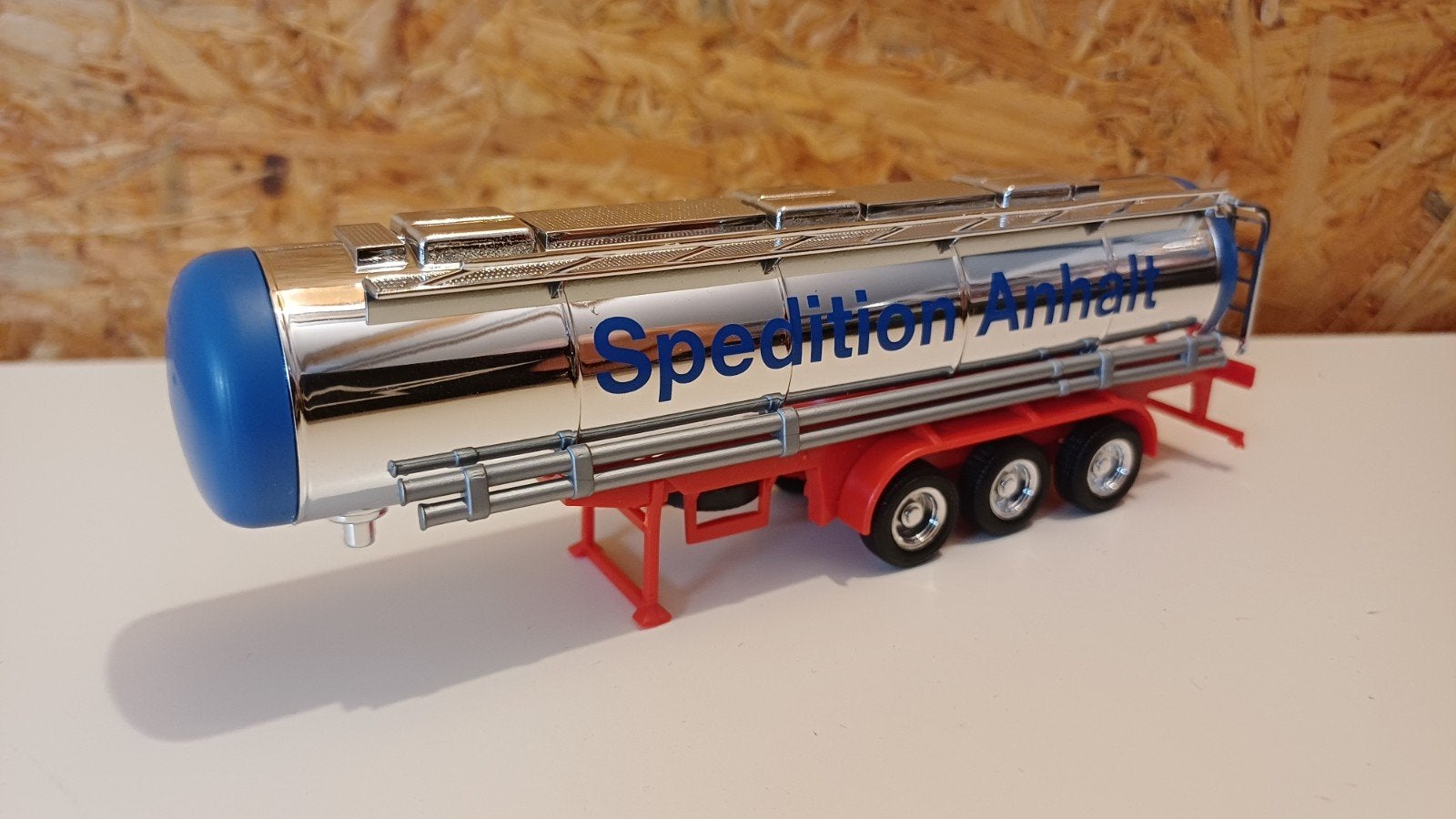 Herpa spedition Anhalt tanktrailer / oplegger, Ophalen of Verzenden, Nieuw, Bus of Vrachtwagen, Herpa