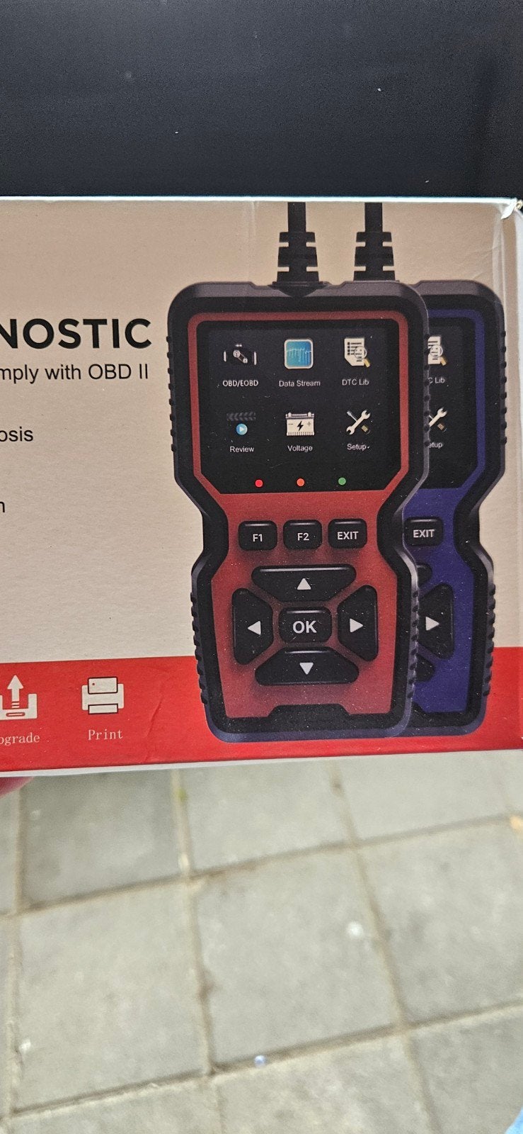 V519 OBD II Diagnostisch Hulpmiddel voor Auto's, Ophalen of Verzenden