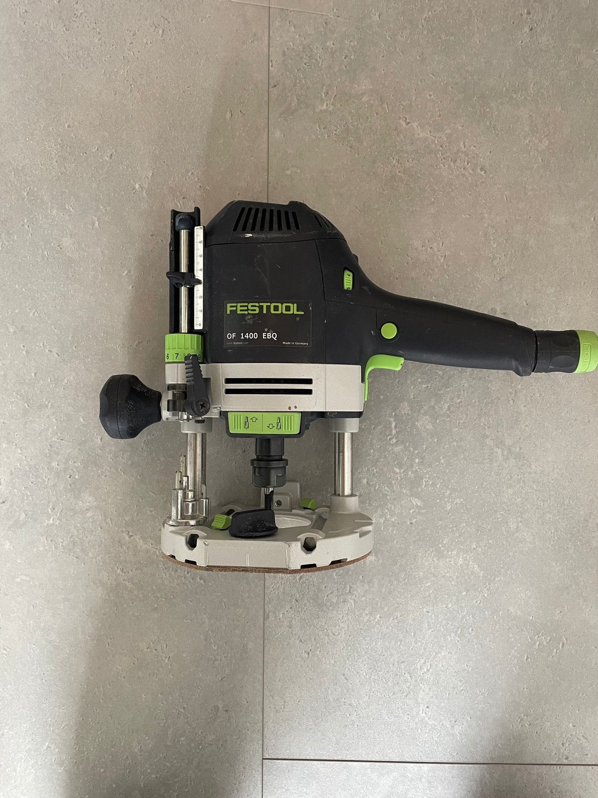 Festool OF1400 ebq, Ophalen, Zo goed als nieuw, Elektrisch, Bovenfrees