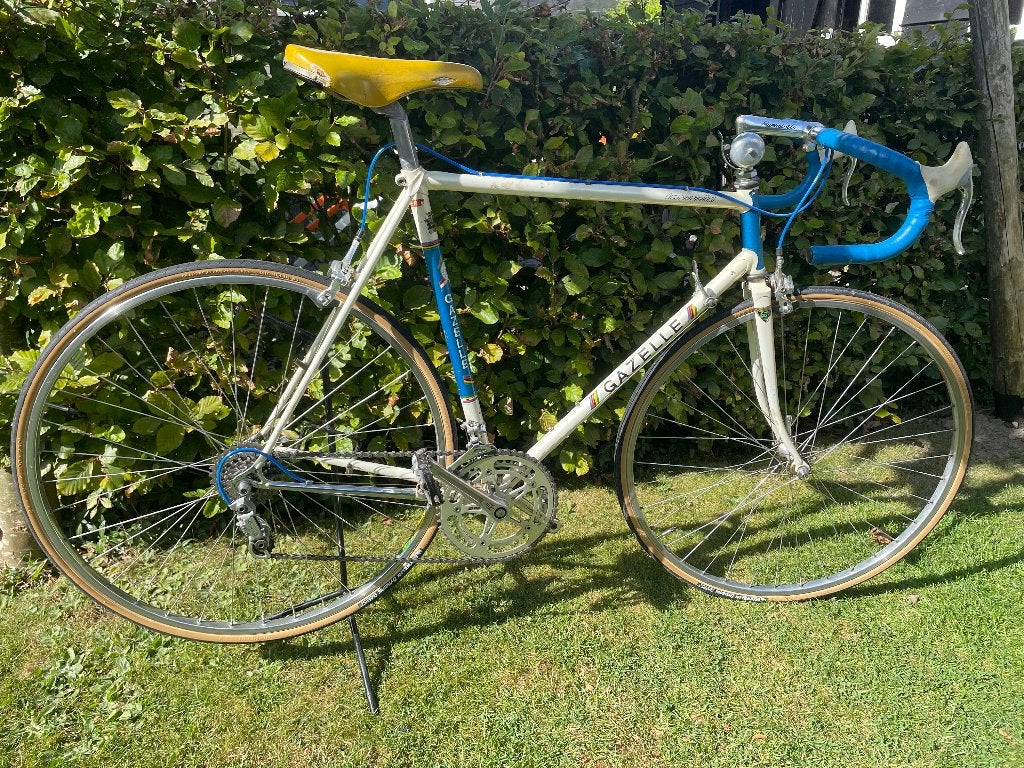 Vintage racefiets Gazelle Mondial, Ophalen, 28 inch, Gebruikt, Velgrem