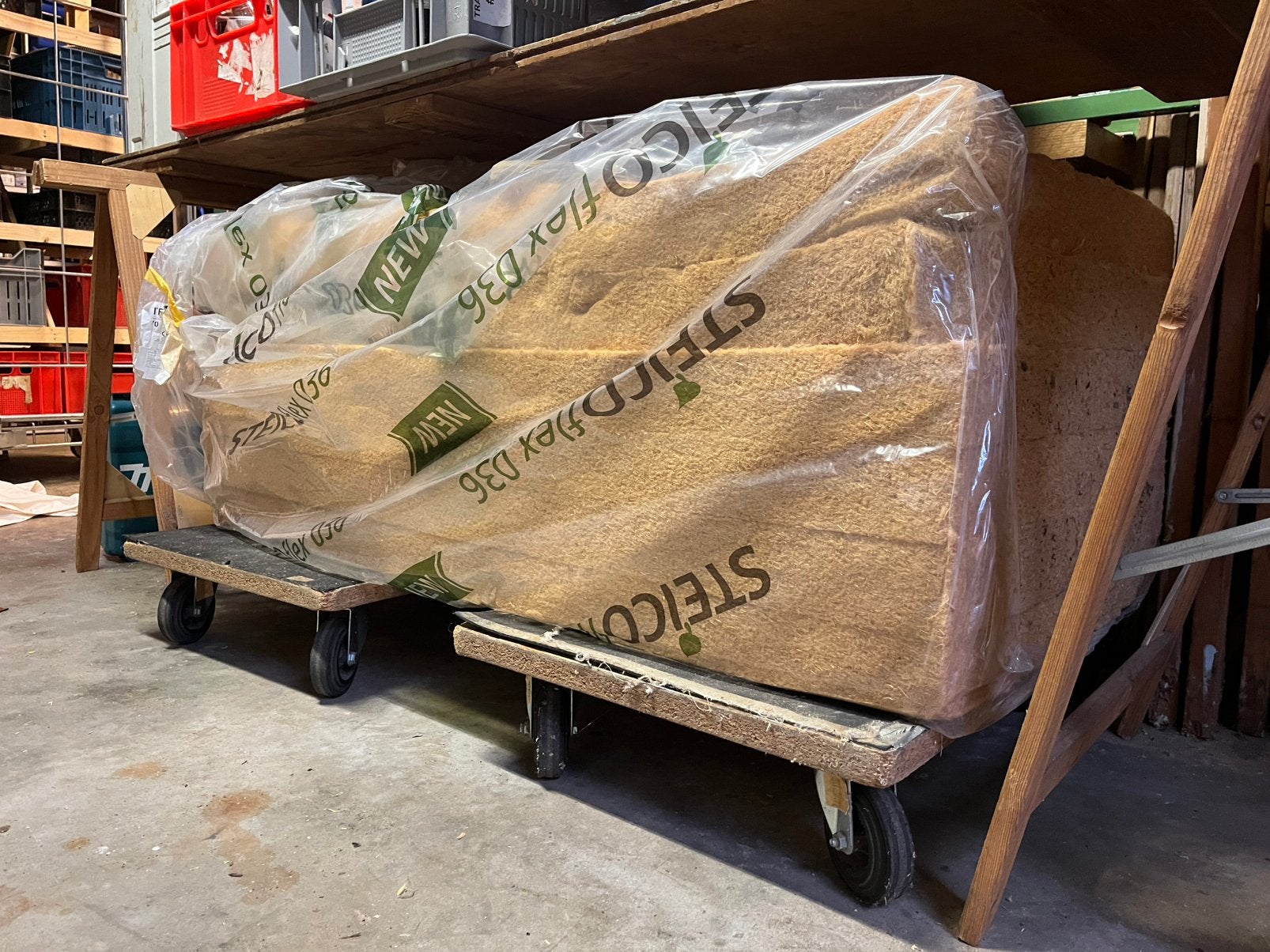 Houtvezelisolatie 7cm, 6 platen, Steicoflex 036, Doe-het-zelf en Verbouw, Overige materialen, Zo goed als nieuw, Minder dan 5 m²