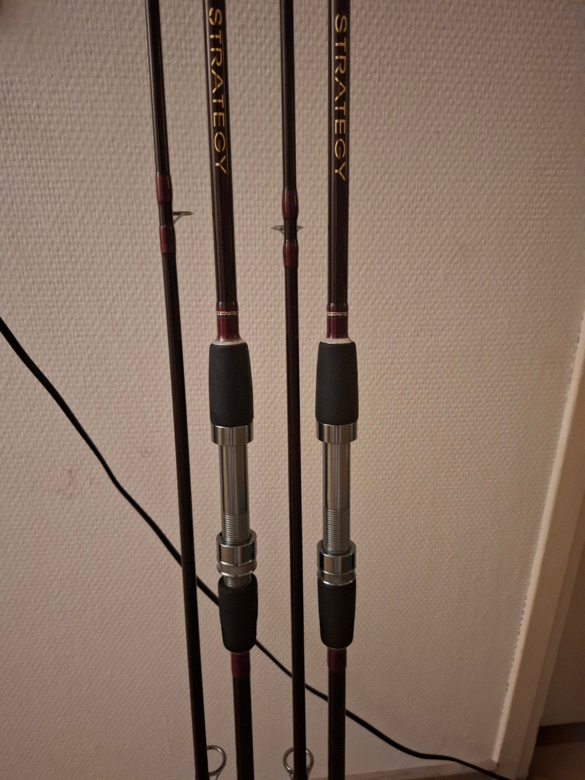 2 Karperhengels 360 cm 2.5 lbs - Goede staat, Ophalen, Gebruikt, Werphengel