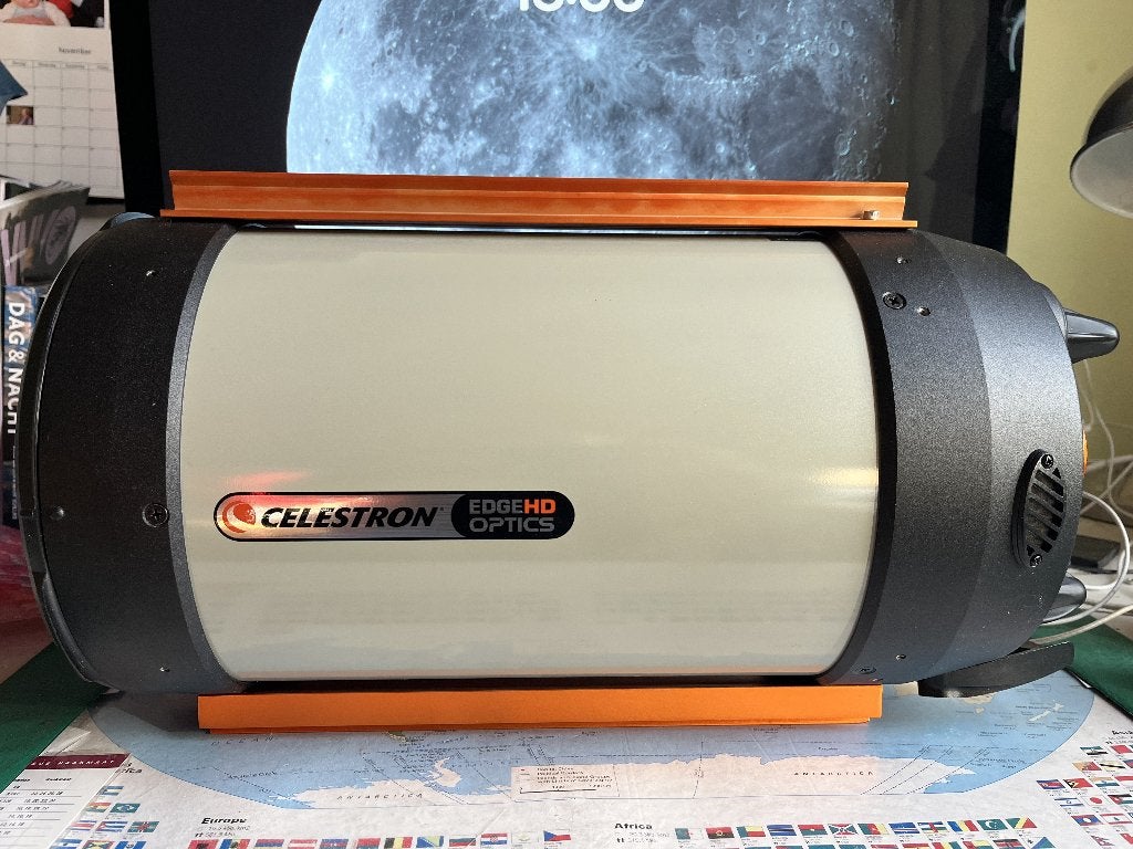 Celestron 8 " Schmidt Cassegrain Edge HD telescoop, Ophalen, Zo goed als nieuw, 200 mm of meer, Spiegeltelescoop (reflector)