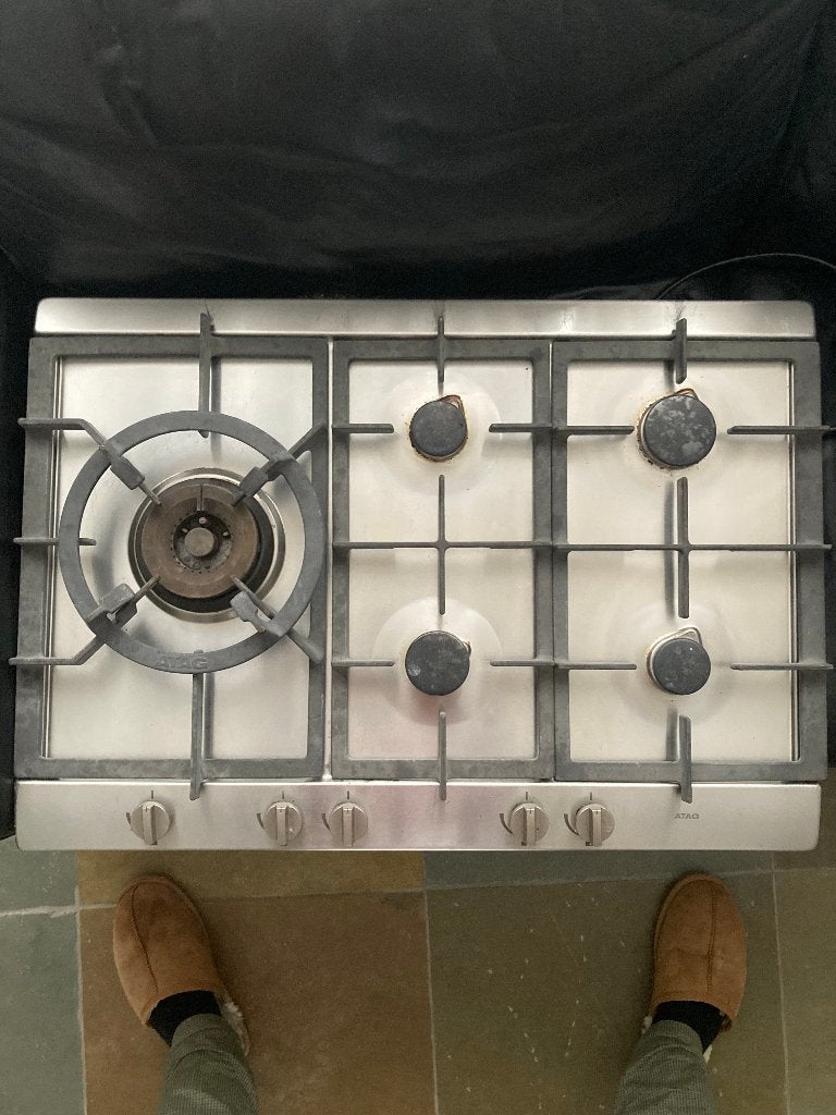 Gaskookplaat ATAG, Ophalen, Gebruikt, Inbouw, Gas