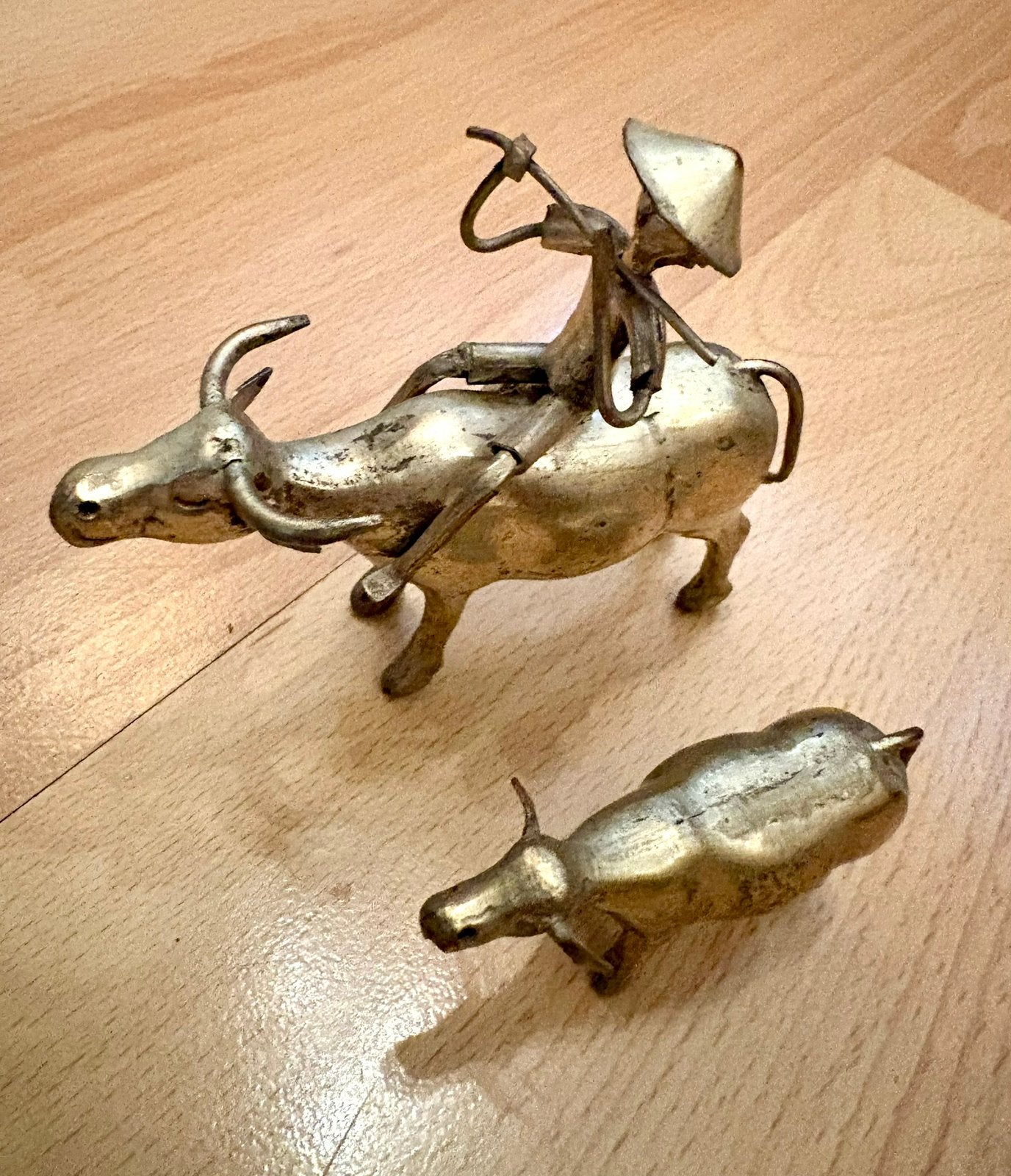 Aziatische Waterbuffels, Huis en Inrichting, Woonaccessoires | Overige, Zo goed als nieuw, Ophalen