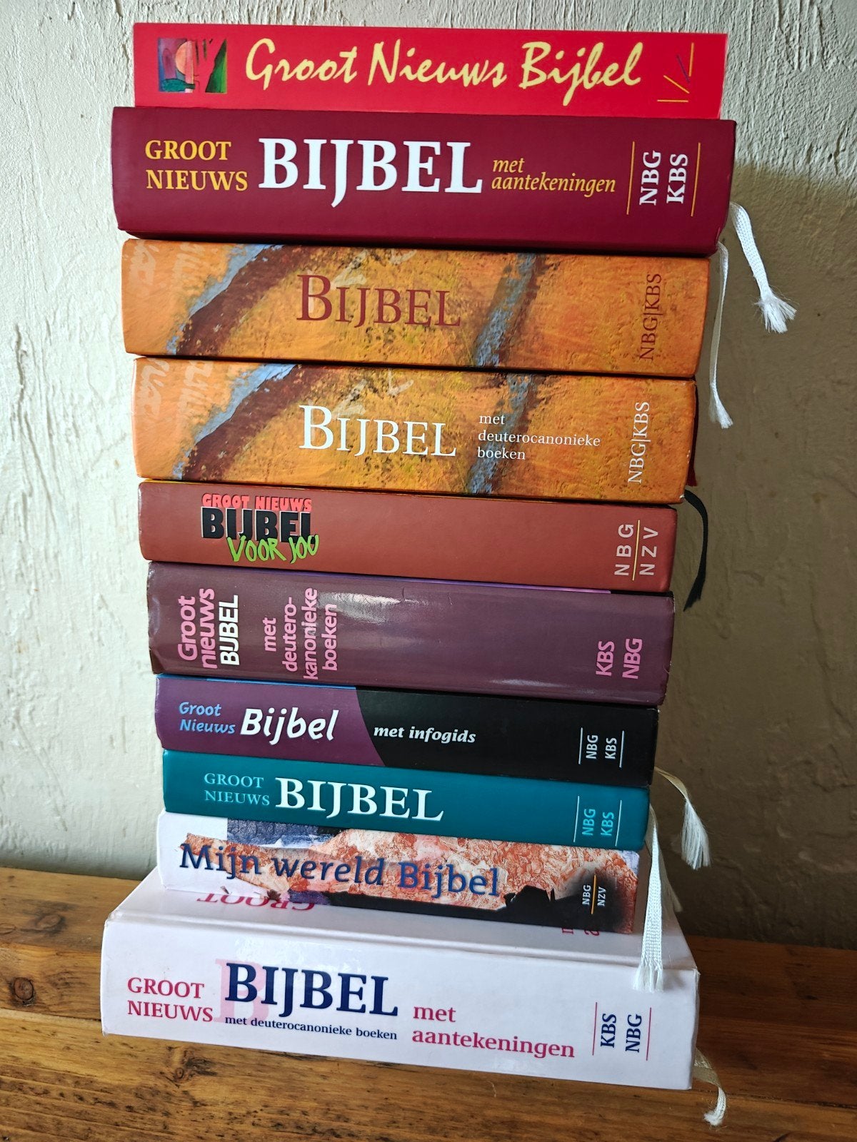 10 verschillende Bijbels., Ophalen of Verzenden, Zo goed als nieuw