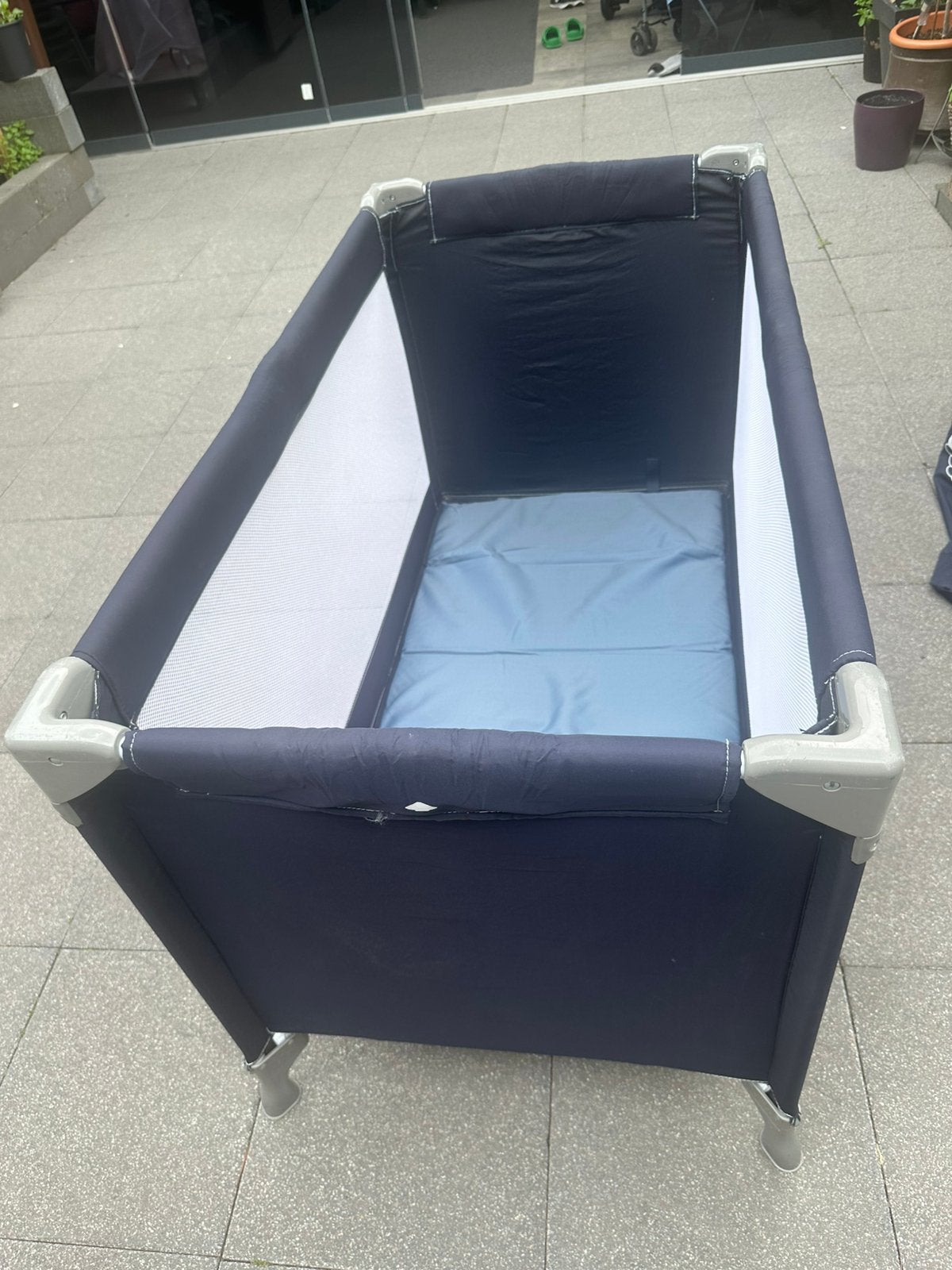 Zogoed kempinbed 60 120 bieden €30, Ophalen of Verzenden, Zo goed als nieuw
