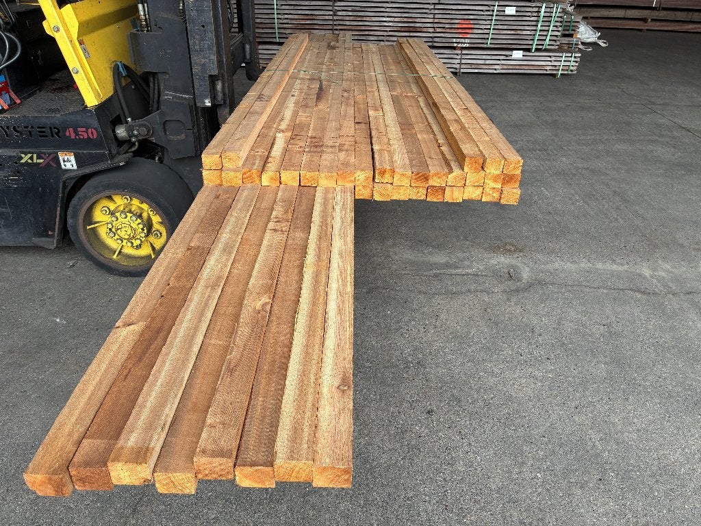 Regels balkjes rhombus hoeklat Western Red Cedar 44x55 mm