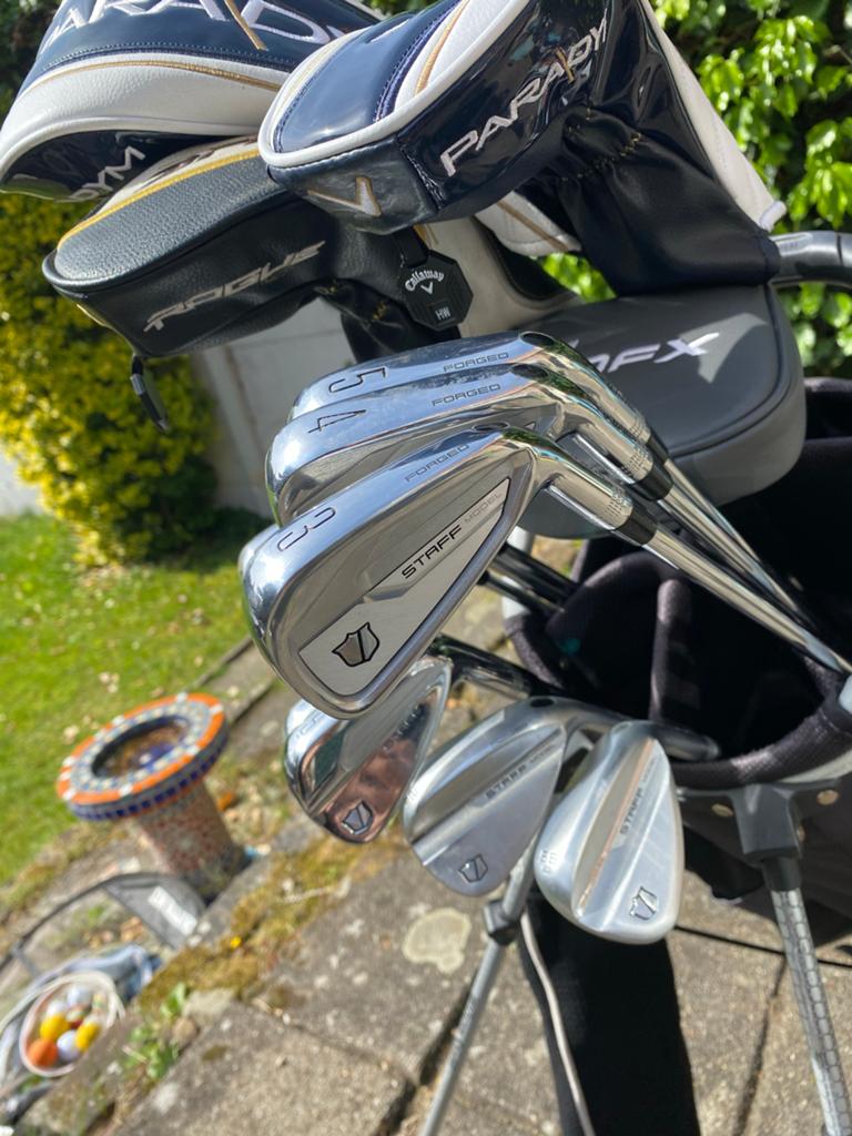 Complete Premium Golfset: Callaway, Wilson Staff, Odyssey, Sport en Fitness, Golf, Ophalen, Zo goed als nieuw, Set, Callaway