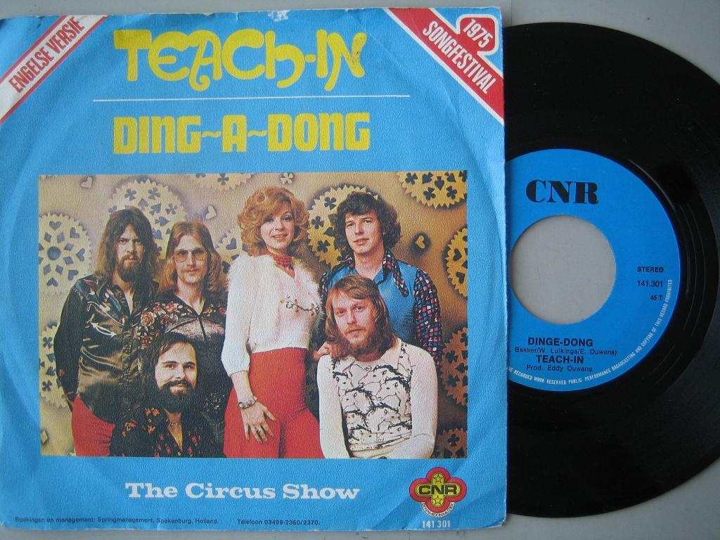 Teach in - Ding a dong, Gebruikt, 7 inch, Single, Ophalen of Verzenden