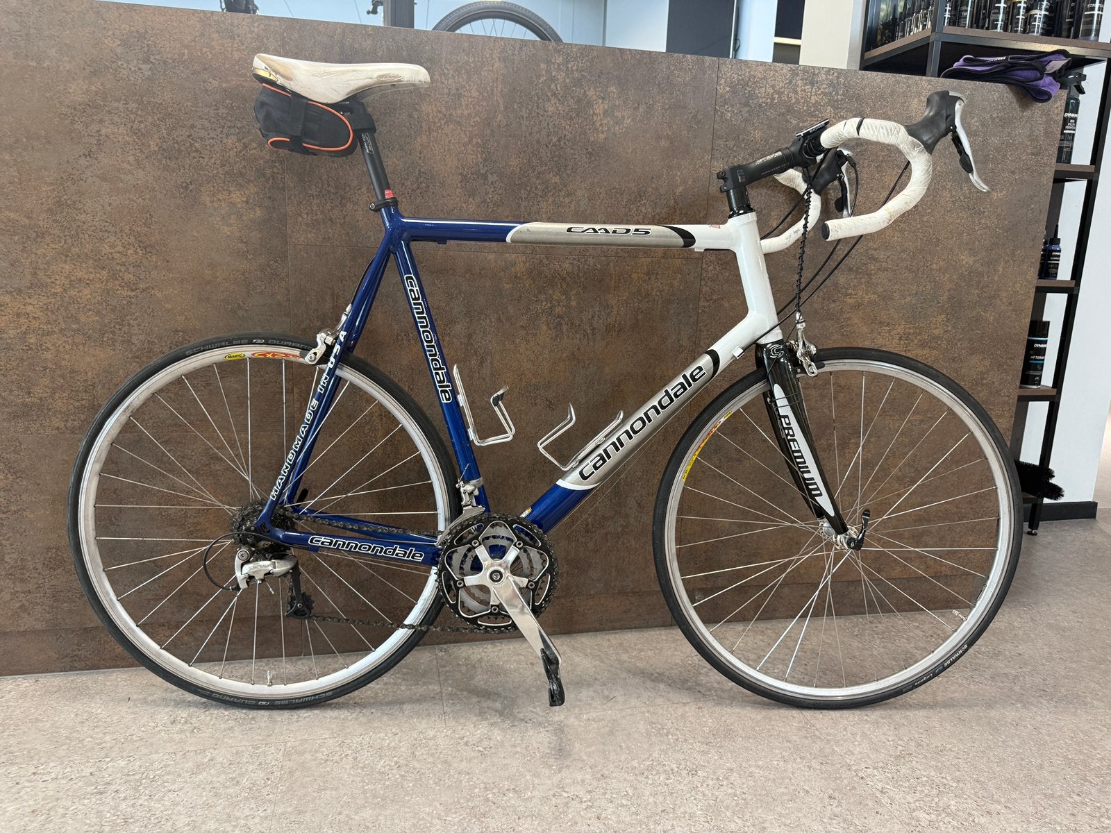 Cannondale Caad 5 Shimano Tiagra, 28 inch, Gebruikt, Aluminium, 15 tot 20 versnellingen