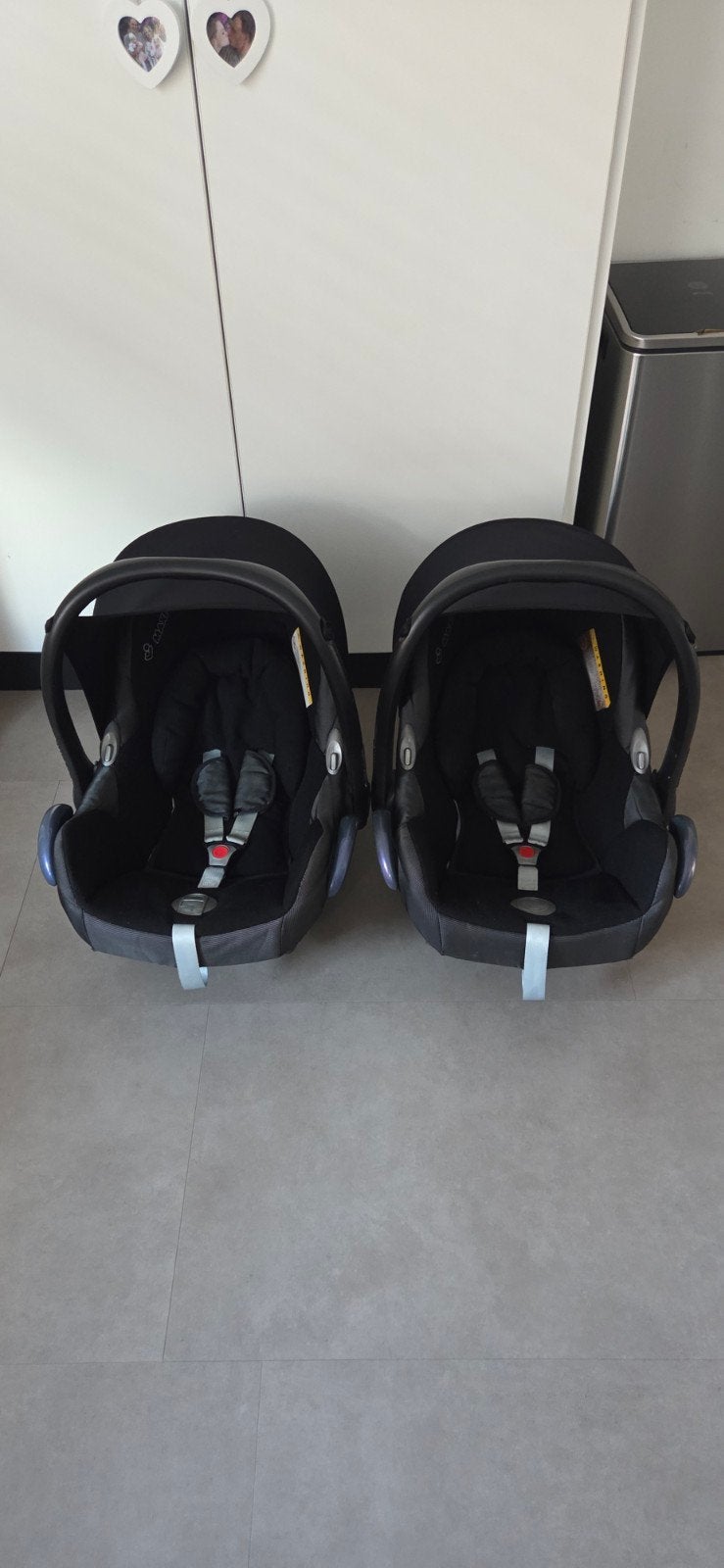 2 maxi cosi's, Ophalen, 0 t/m 13 kg, Maxi-Cosi, Gebruikt
