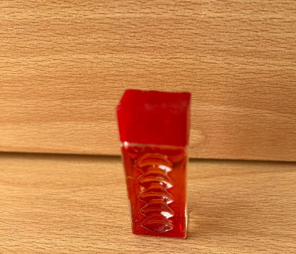 Salvador Dali Rubylips edt 3.5 ml., Verzamelen, Parfumverzamelingen, Ophalen of Verzenden, Zo goed als nieuw, Miniatuur, Gevuld
