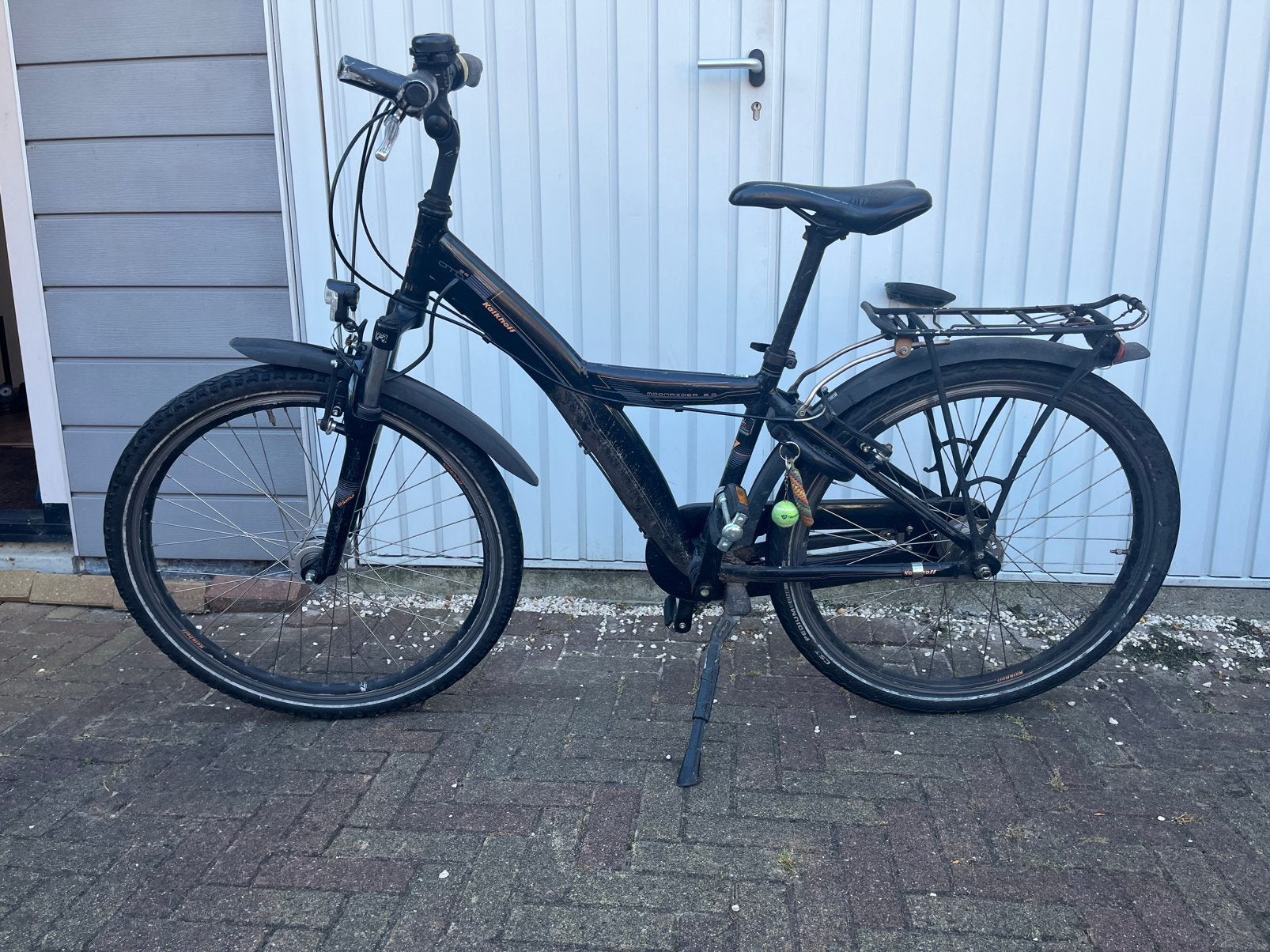 Jongensfiets Kalkhoff 26 inch, Fietsen en Brommers, Fietsen | Jongens, Ophalen, Gebruikt, 26 inch of meer, Handrem