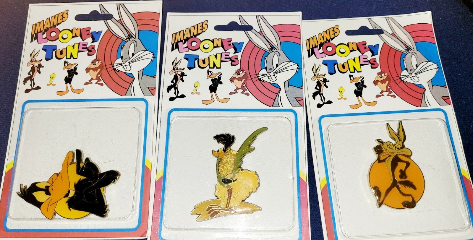 Tien officiële geëmailleerde Looney Tunes magneten metaal, Verzenden, Looney Tunes, Nieuw, Overige typen