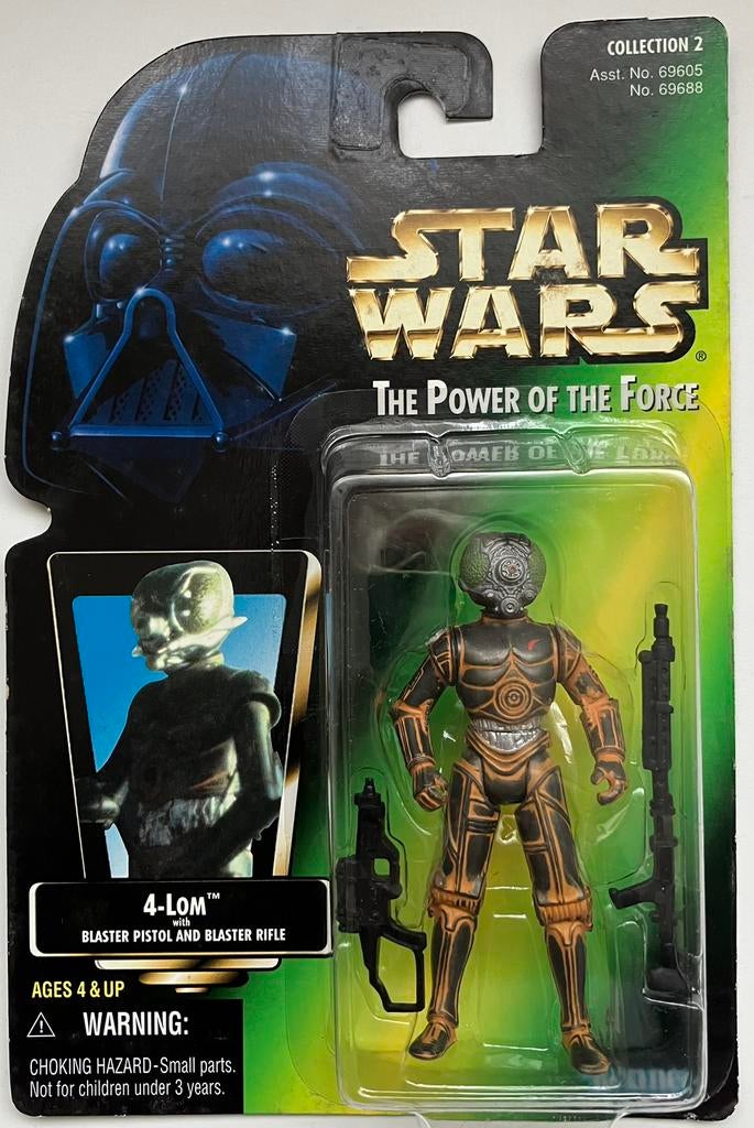 Kenner Star Wars Figuur 4-Lom with Blaster Pistol en Rifle, Verzamelen, Star Wars, Ophalen of Verzenden, Nieuw, Actiefiguurtje
