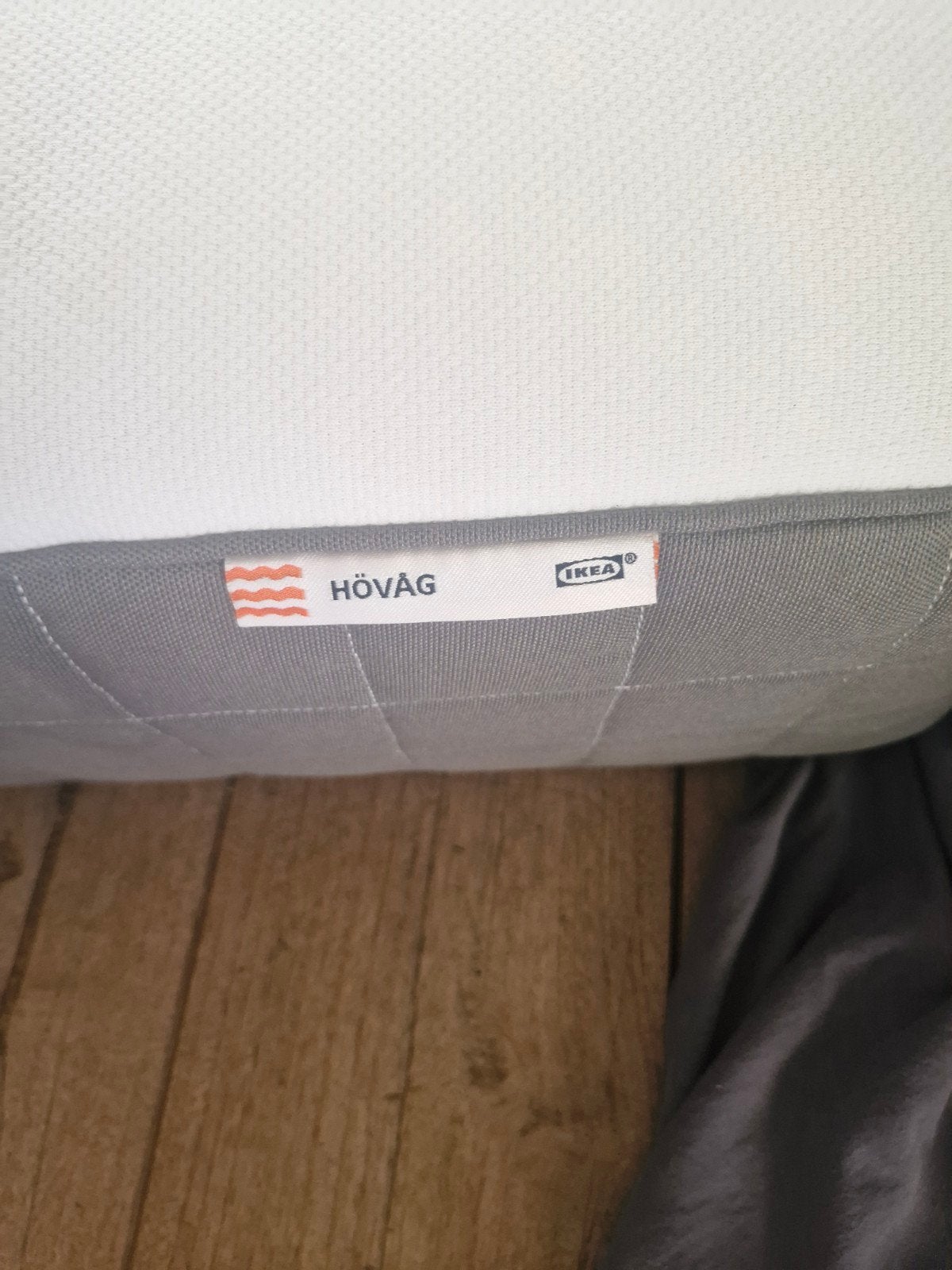 Hövag matras met boxspring 140 breed, Ophalen, Gebruikt, Tweepersoons, 140 cm