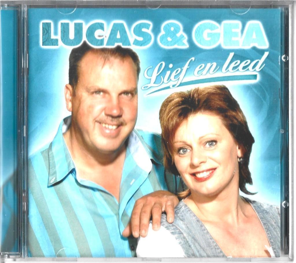 CD: Lucas & Gea - Lief en leed, Cd's en Dvd's, Cd's | Nederlandstalig, Zo goed als nieuw, Levenslied of Smartlap, Ophalen of Verzenden
