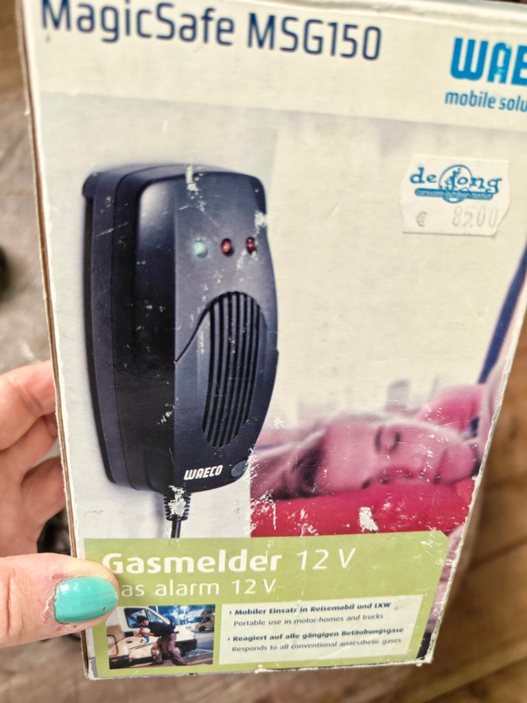 Waeco gas detector voor bv camper, Ophalen of Verzenden