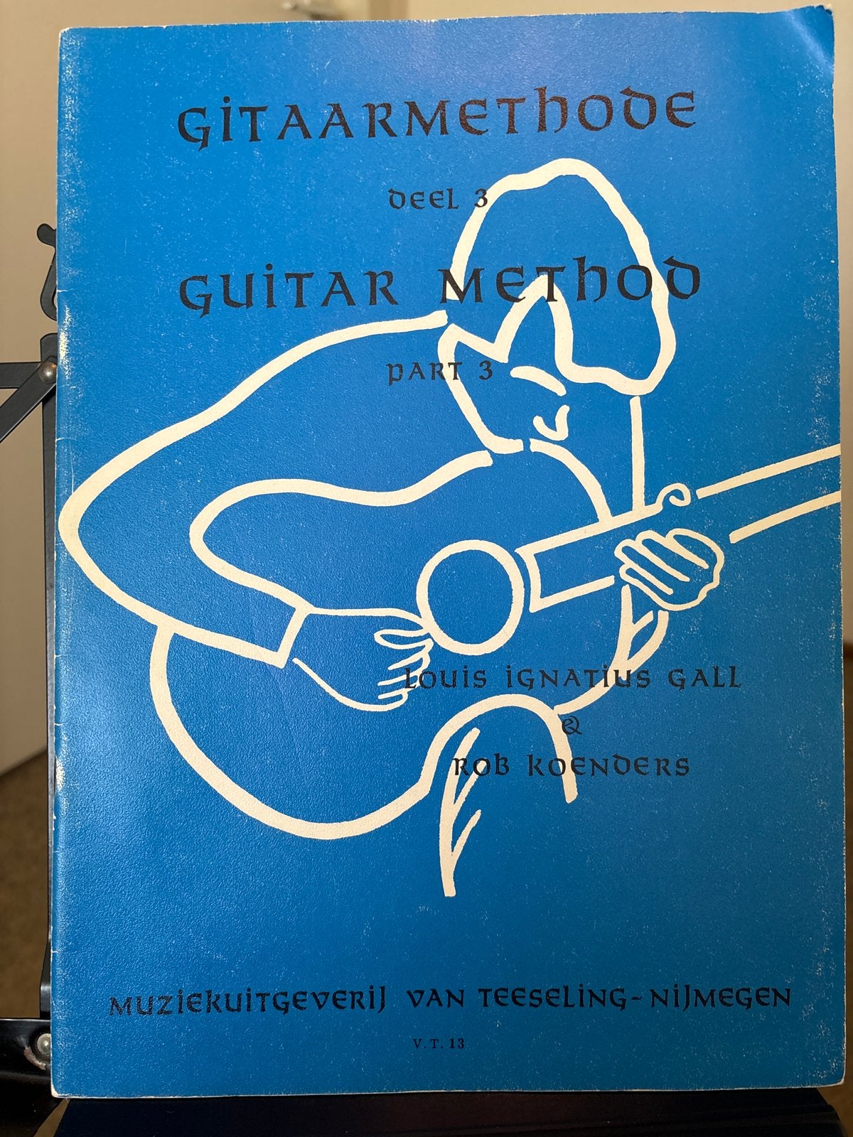 Gitaarmethode Deel 3 - Louis Ignatius Gall & Rob Koenders, Muziek en Instrumenten, Bladmuziek, Overige genres, Les of Cursus, Ophalen of Verzenden