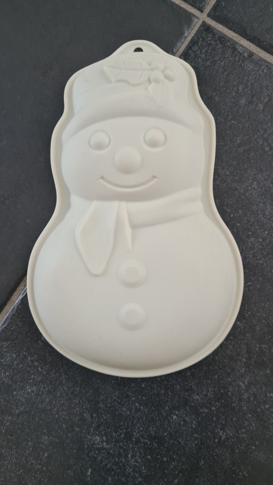 bakvorm sneeuwpop wit, Ophalen of Verzenden, Zo goed als nieuw